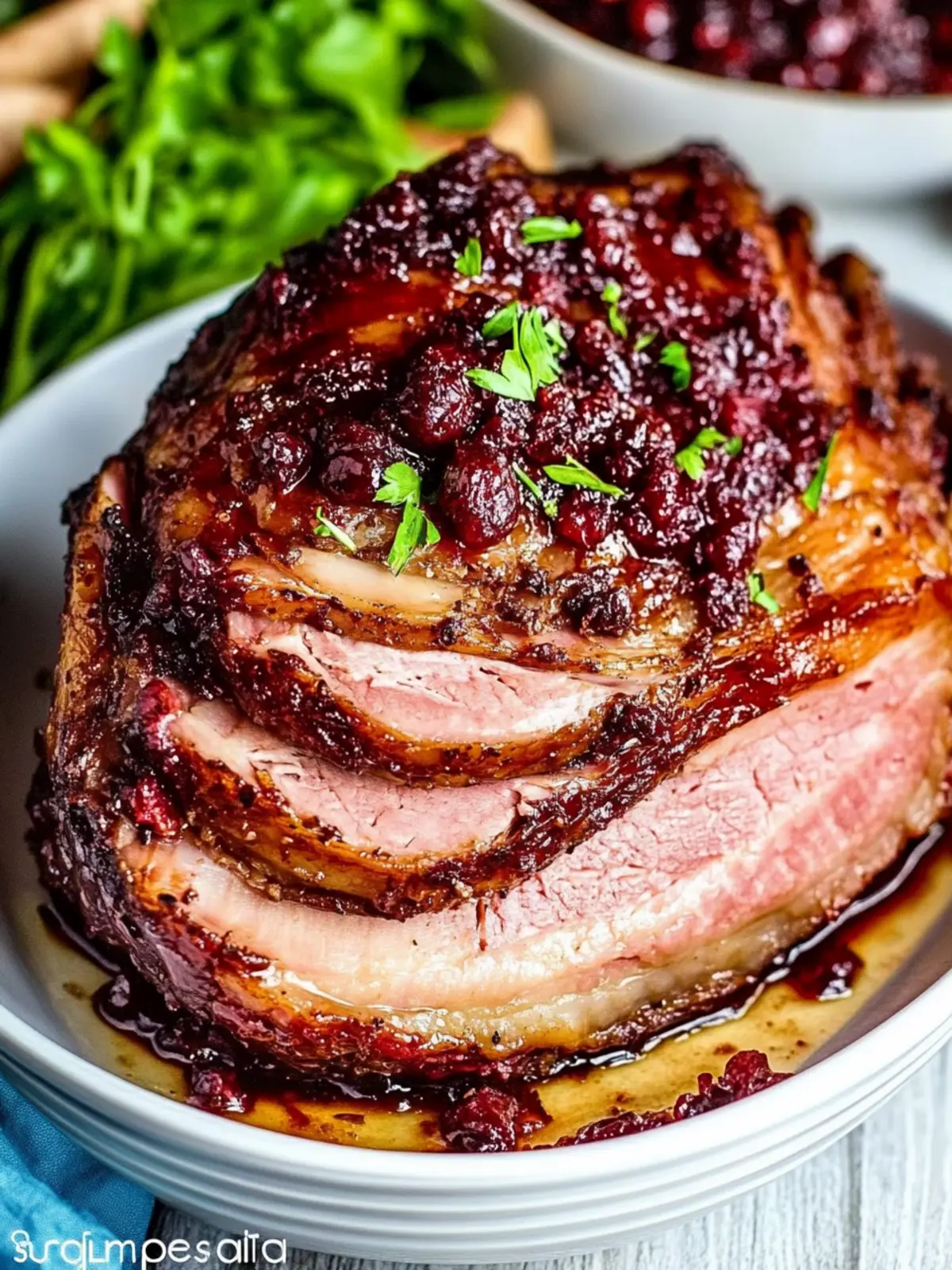 Savory Cranberry Glazed Ham for Your Holiday Feast 2 Cranberry Glazed Ham