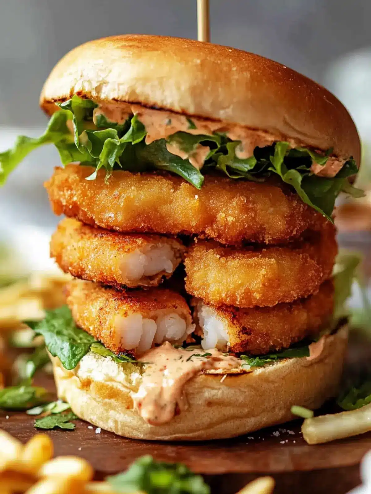 Crispy Prawn Burgers (Shrimp) That Beat Fast Food Anytime 3 Crispy Prawn Burgers (Shrimp)