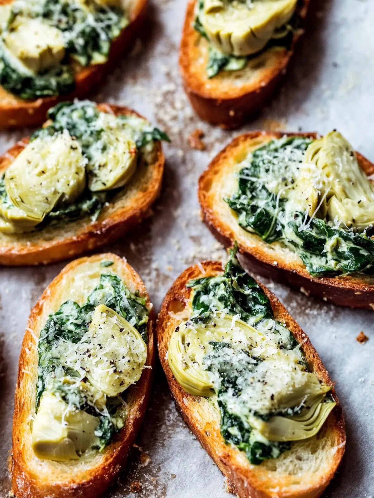 Delicious Spinach-Artichoke Crostini That Wow Every Guest 4 Spinach-Artichoke Crostini
