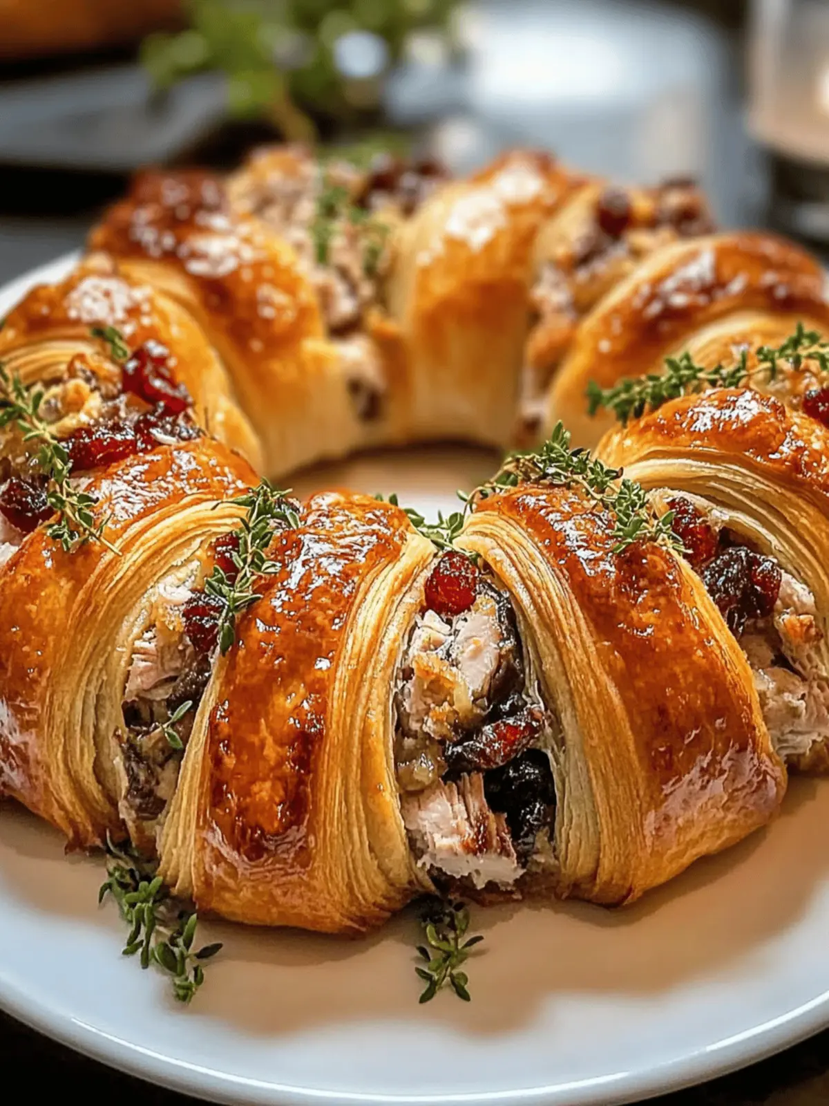 Turkey Crescent Ring: Turn Leftovers into a Flavorful Feast 3 Turkey Crescent Ring