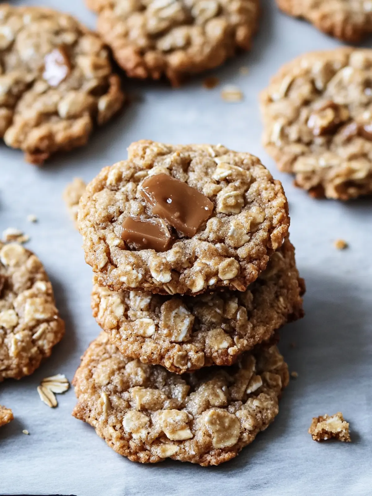 Graham Cracker Toffee Oatmeal Cookies That Wow Every Bite 2 Graham Cracker Toffee Oatmeal Cookies