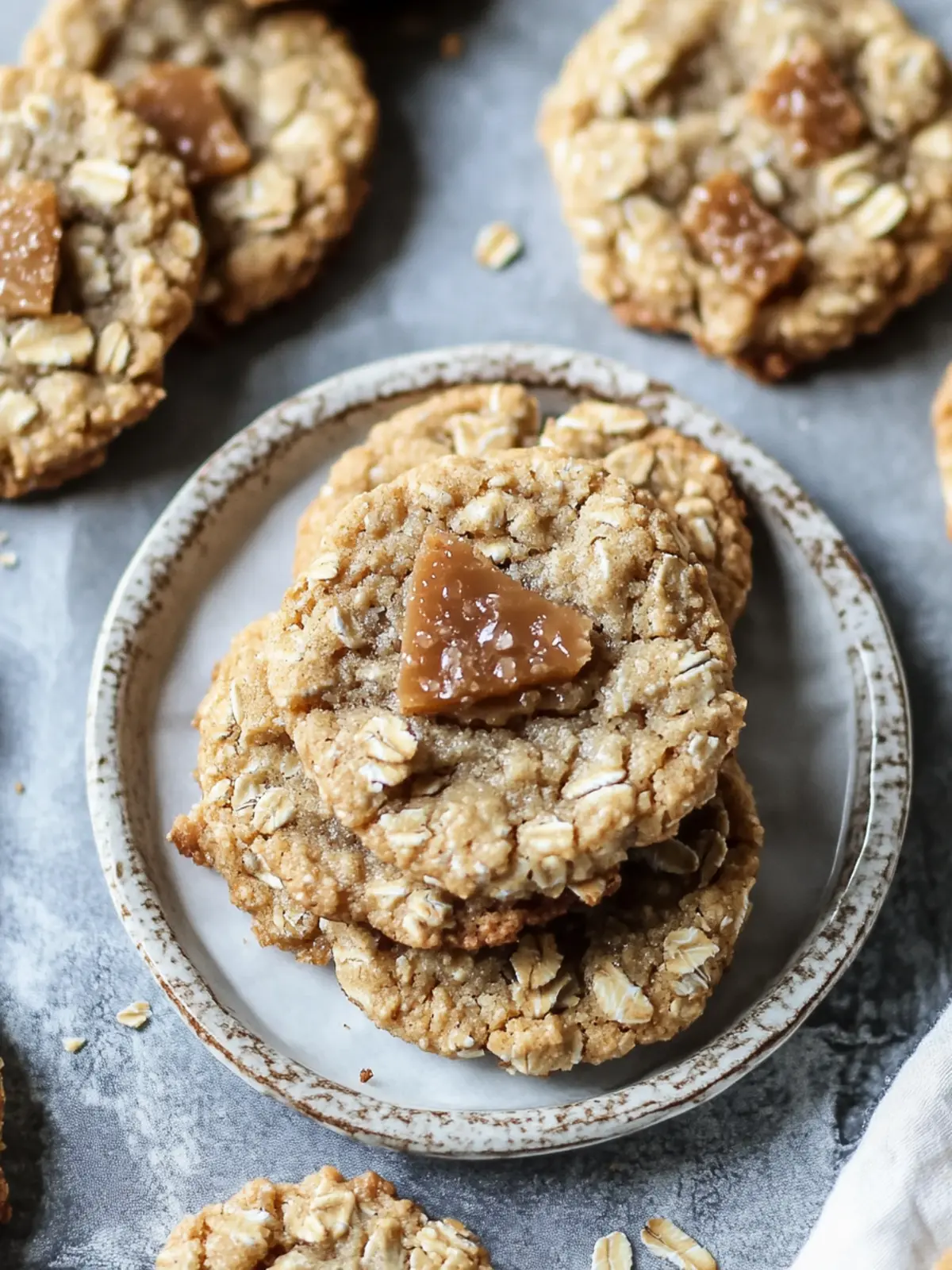 Graham Cracker Toffee Oatmeal Cookies That Wow Every Bite 4 Graham Cracker Toffee Oatmeal Cookies
