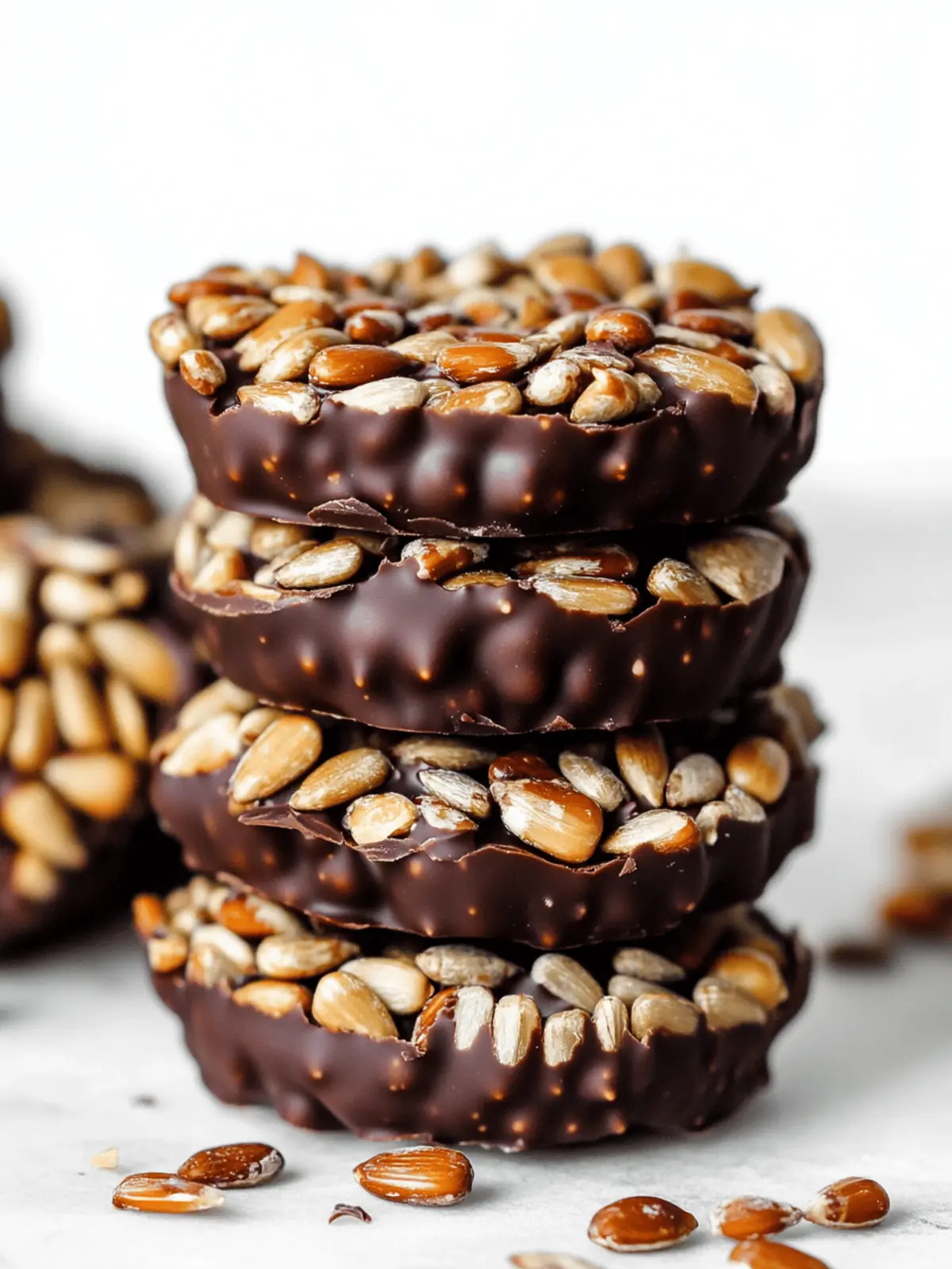 Irresistible 4-Ingredient Sunflower Seed Chocolate Bites 3 4-Ingredient Sunflower Seed Chocolate Bites