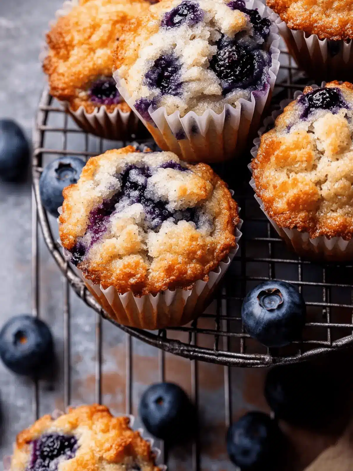 Bakery Style Blueberry Muffins to Brighten Your Morning 2 Bakery Style Blueberry Muffins