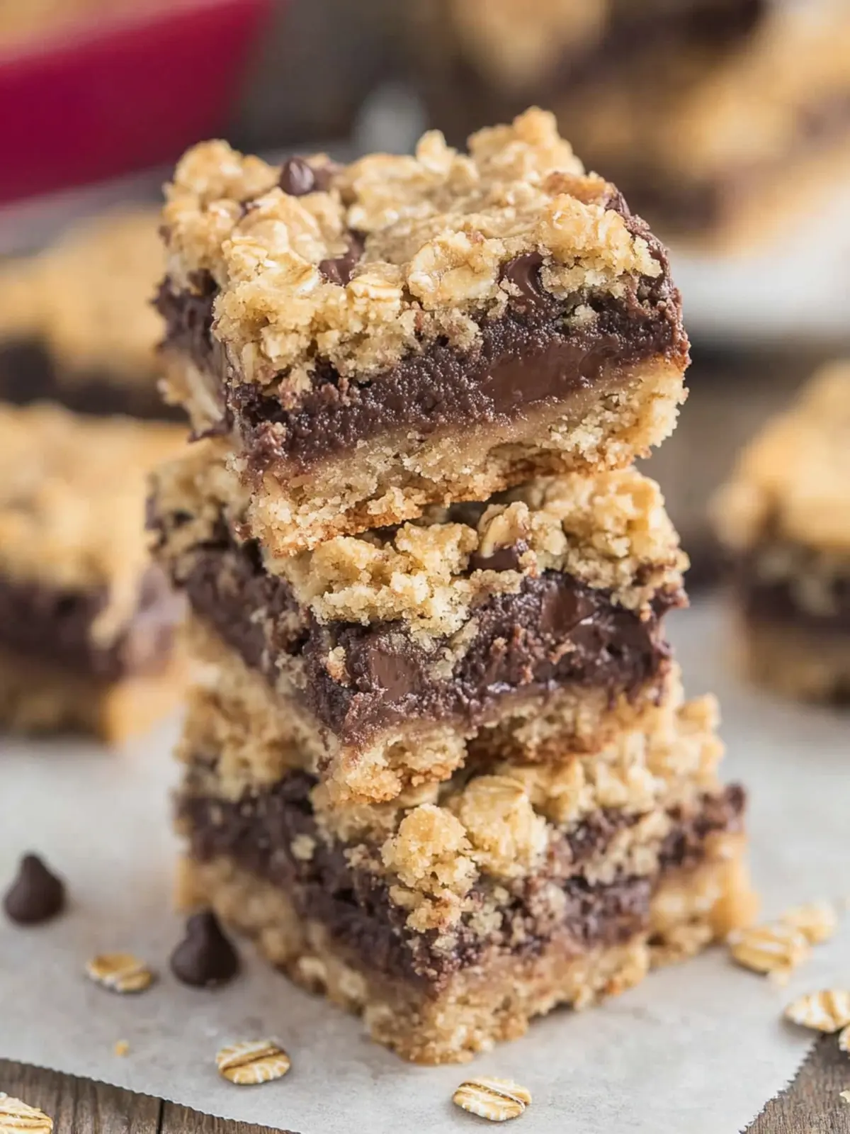 Decadent Oatmeal Cookie Easy Nutella Bars You ll Crave 2 Oatmeal Cookie Easy Nutella Bars