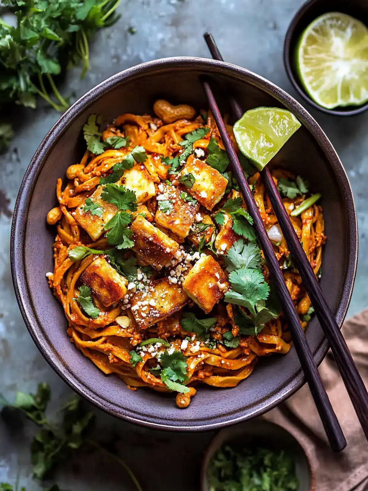 Chili Crisp Peanut Noodles with Crispy Halloumi Magic 3 Chili Crisp Peanut Noodles with Crispy Halloumi