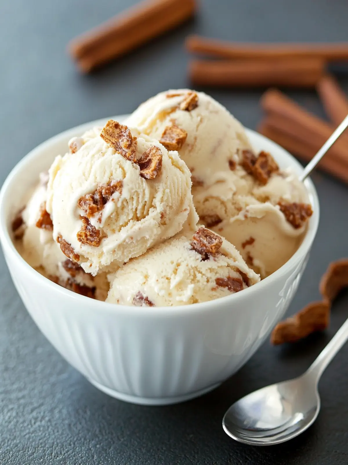 Delightful Cinnamon Crunch Dulce de Leche Ice Cream Recipe 4 Cinnamon Crunch Dulce de Leche Ice Cream