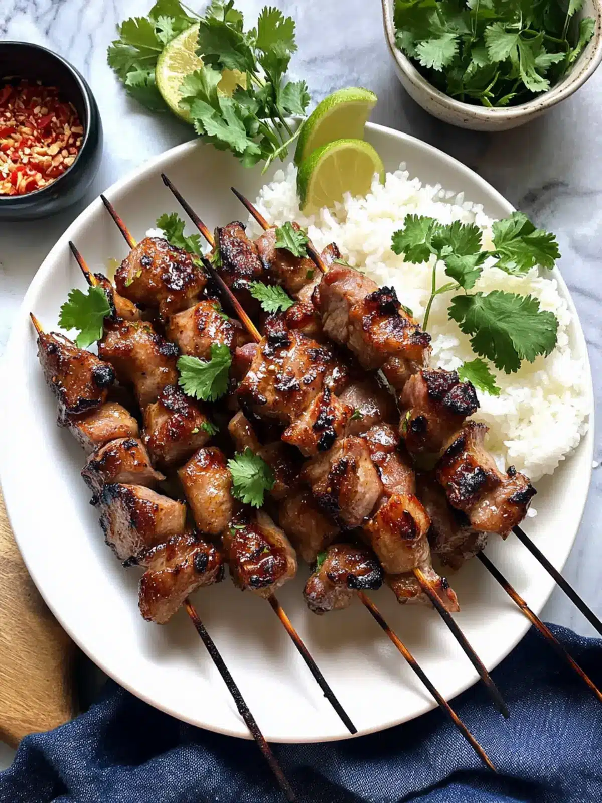 Savory Vietnamese Grilled Pork Skewers That Will Impress You 3 Vietnamese Grilled Pork Skewer