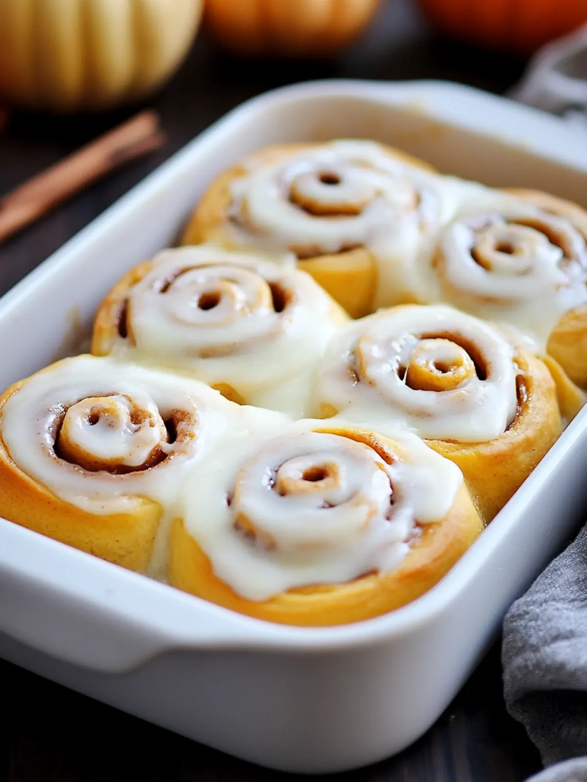 Pumpkin Cinnamon Rolls That Will Spice Up Your Autumn Mornings 2 Pumpkin Cinnamon Rolls