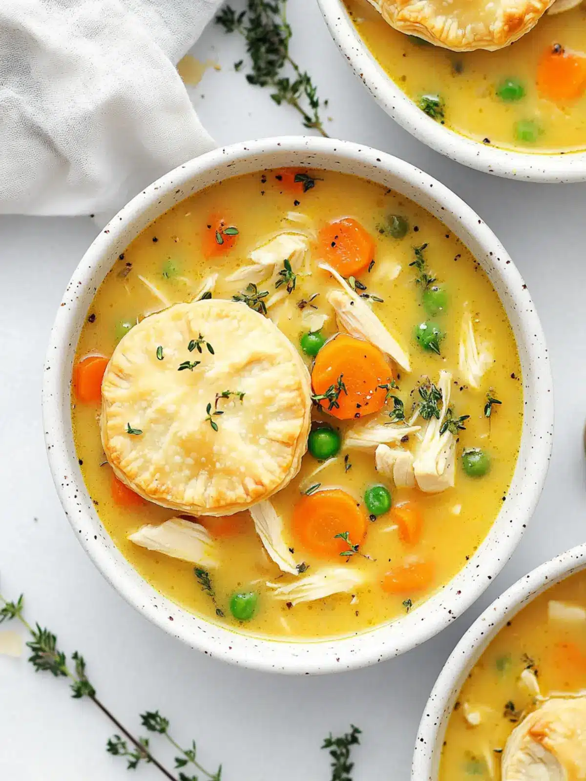 Creamy Healthy Chicken Pot Pie Soup for Cozy Nights 2 Healthy Chicken Pot Pie Soup