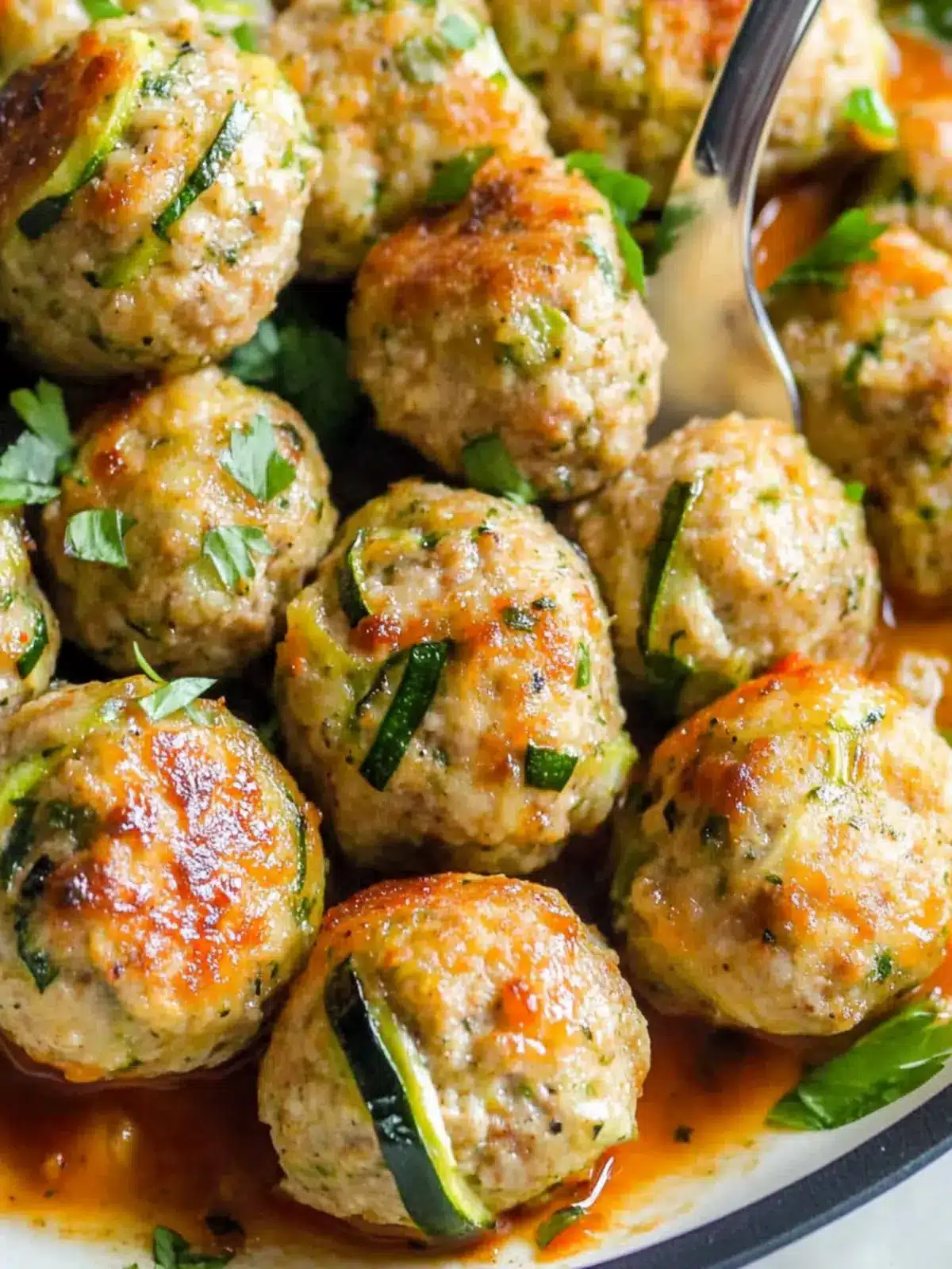 Flavorful Oven Baked Turkey Zucchini Meatballs Your Family Will Love 2 Flavorful Oven Baked Turkey Zucchini Meatballs