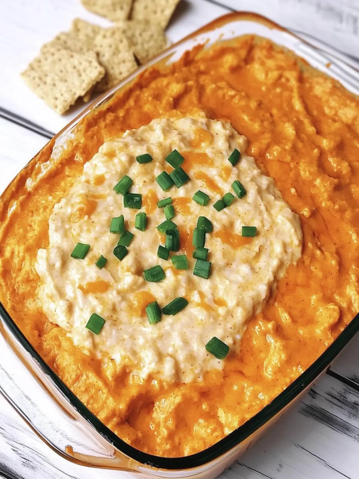Creamy Vegetarian Cheesy White Bean Buffalo Dip Delight 4 Vegetarian Cheesy White Bean Buffalo Dip