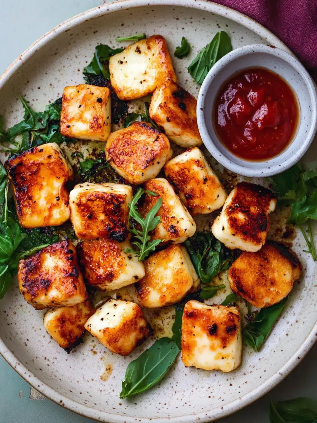 Crispy Best Air Fryer Halloumi Bites for Quick Snacking 2 Best Air fryer Halloumi