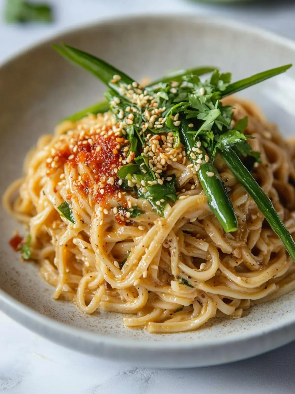 Chilled Sesame Noodles: A Refreshing Twist for Any Meal 2 Chilled Sesame Noodles