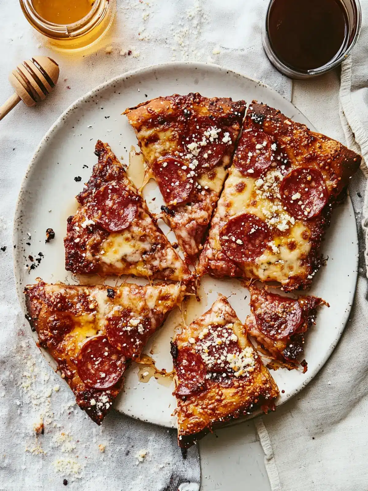 Ultimate Detroit-Style Spicy Salami Pizza with Honey Bliss 4 Detroit-Style Spicy Salami Pizza with Honey