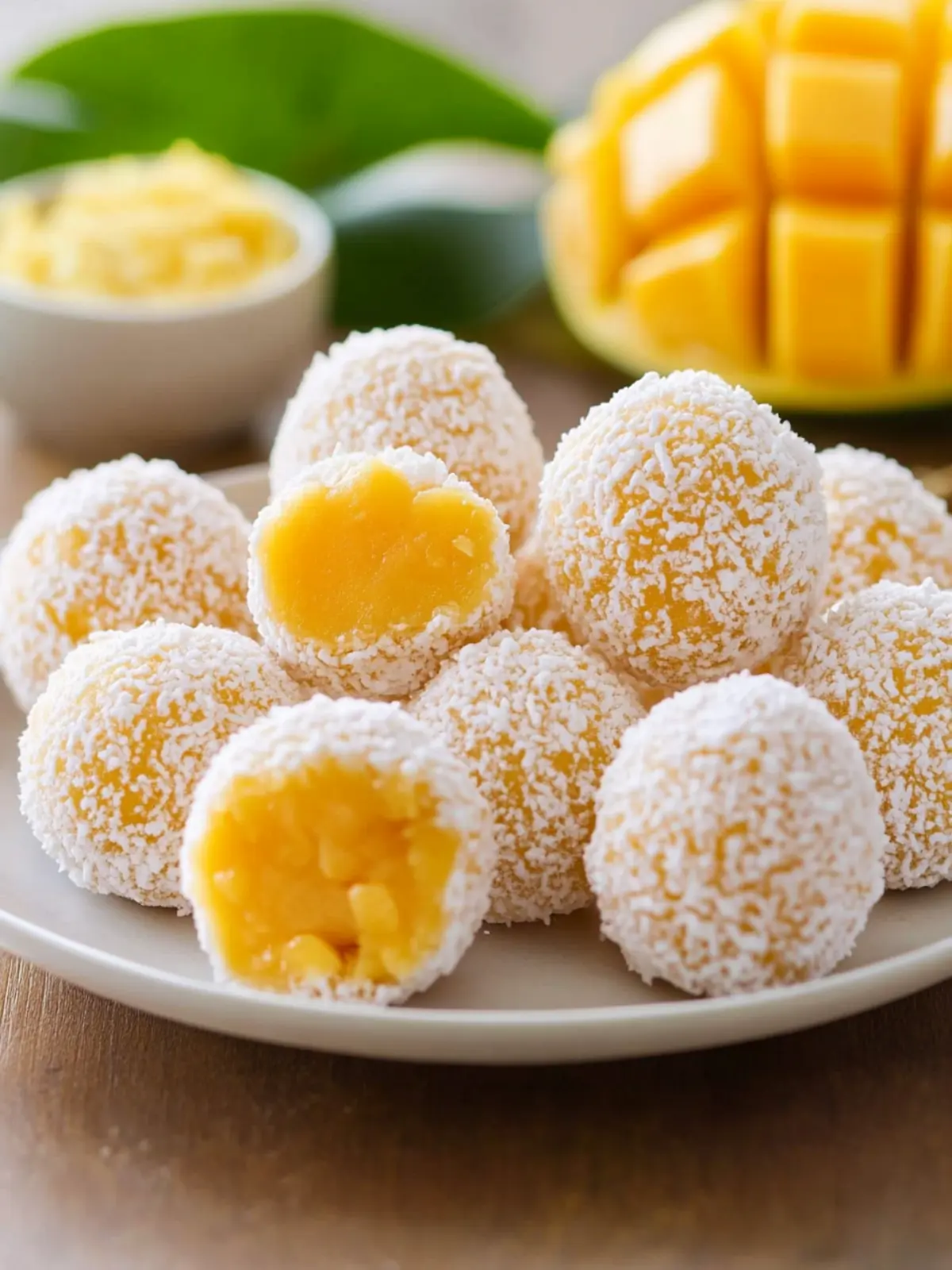 No Bake Mango Truffles: Your Tropical Treat in Minutes 4 No Bake Mango Truffles