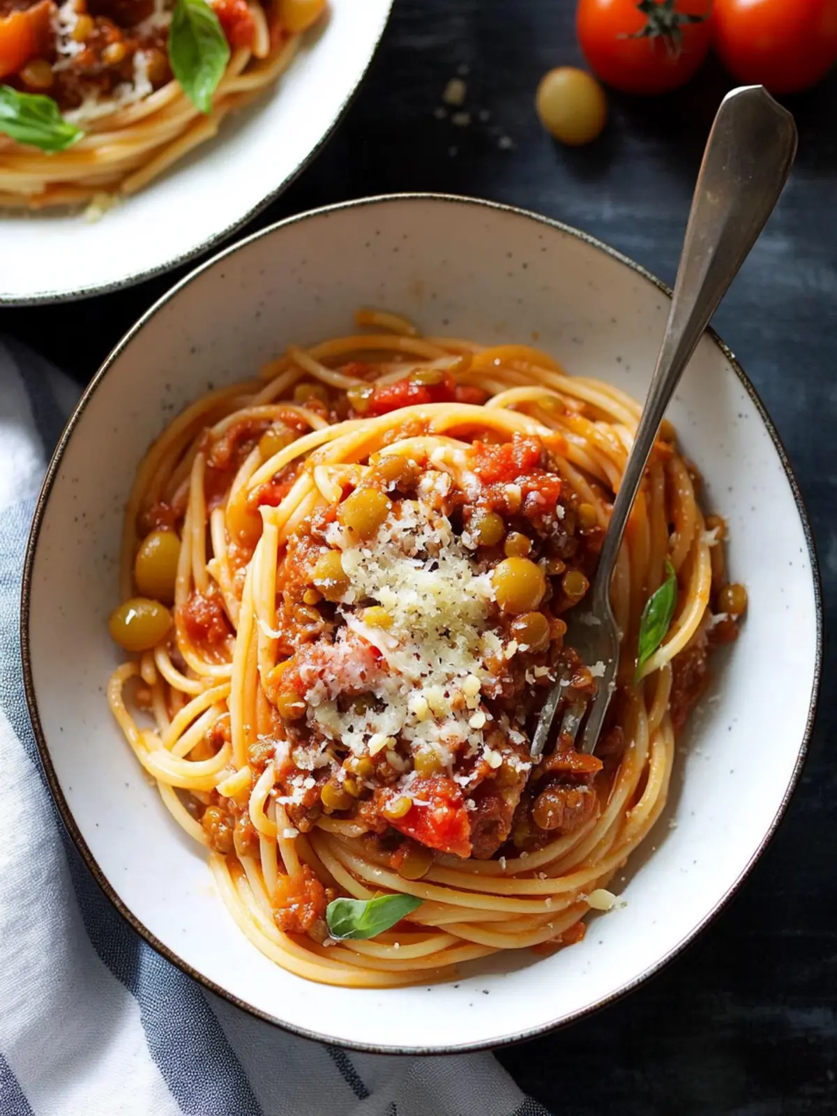 Satisfy Your Cravings with Spaghetti and Lentil Bolognese 4 Spaghetti with Vegetarian Lentil Bolognese