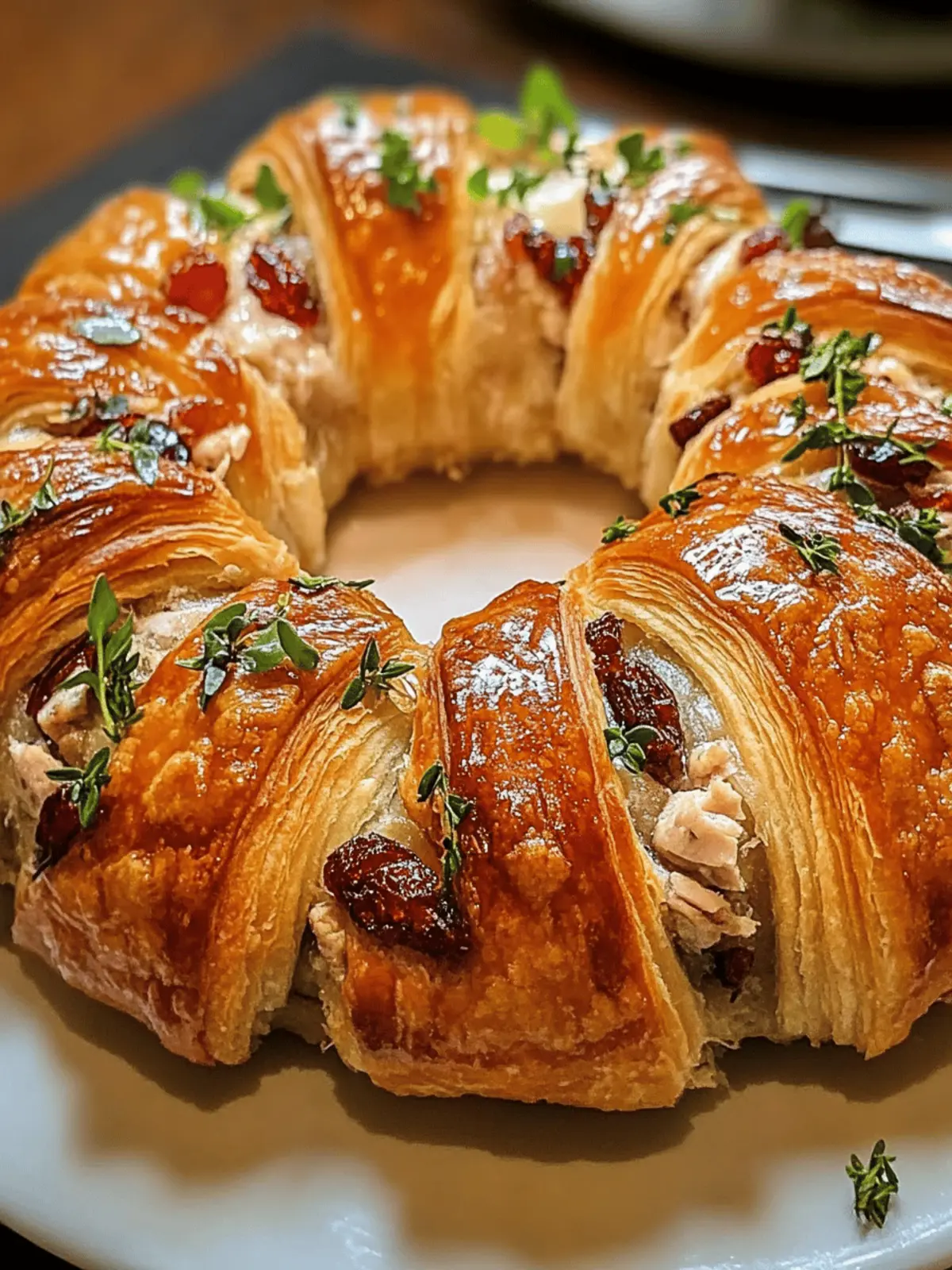 Turkey Crescent Ring: Turn Leftovers into a Flavorful Feast 4 Turkey Crescent Ring