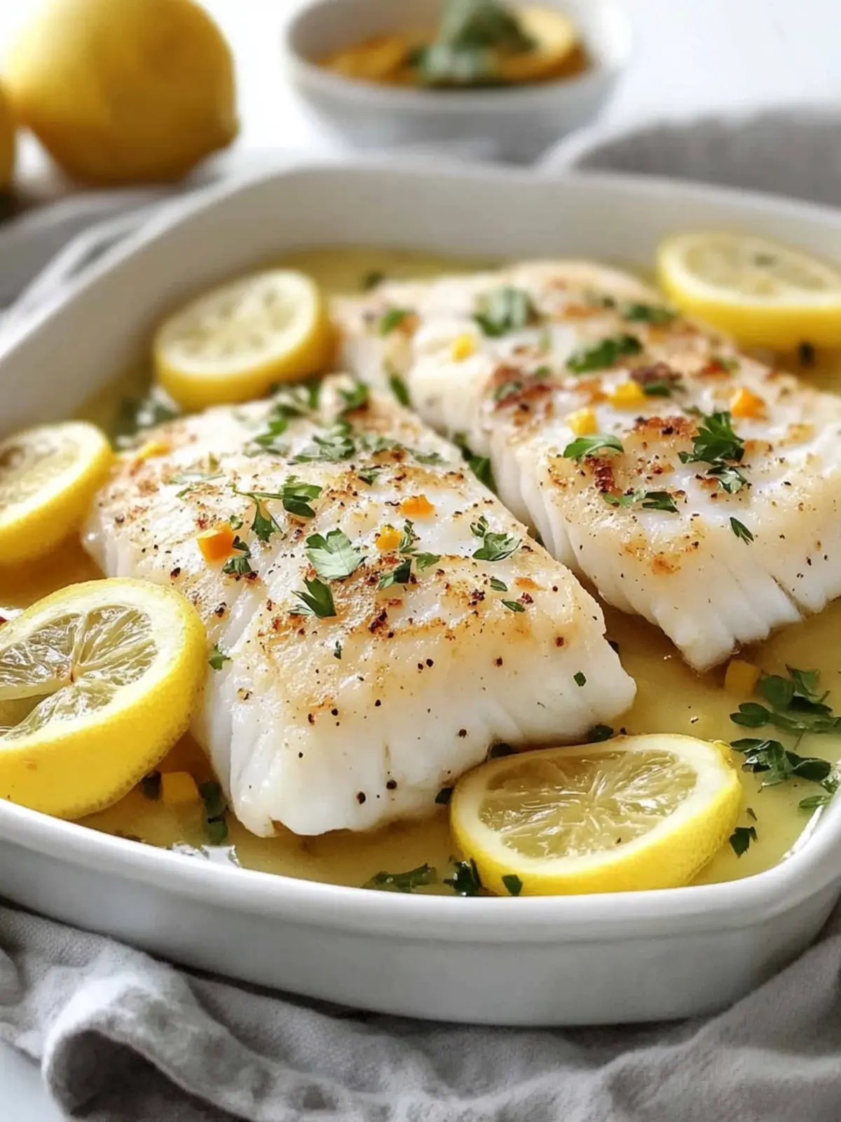 Savory Easy Baked Cod with Flavorful Lemon Twist 2 Easy Baked Cod