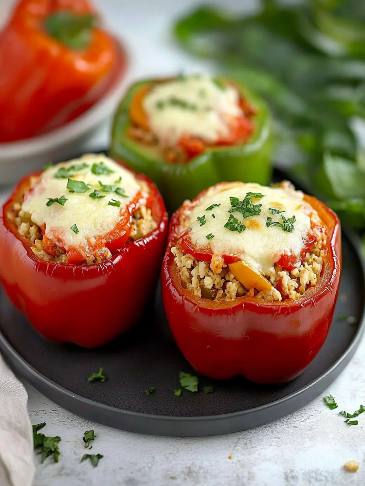 Savor Every Bite of Turkey Stuffed Bell Peppers Delight 3 Turkey Stuffed Bell Peppers