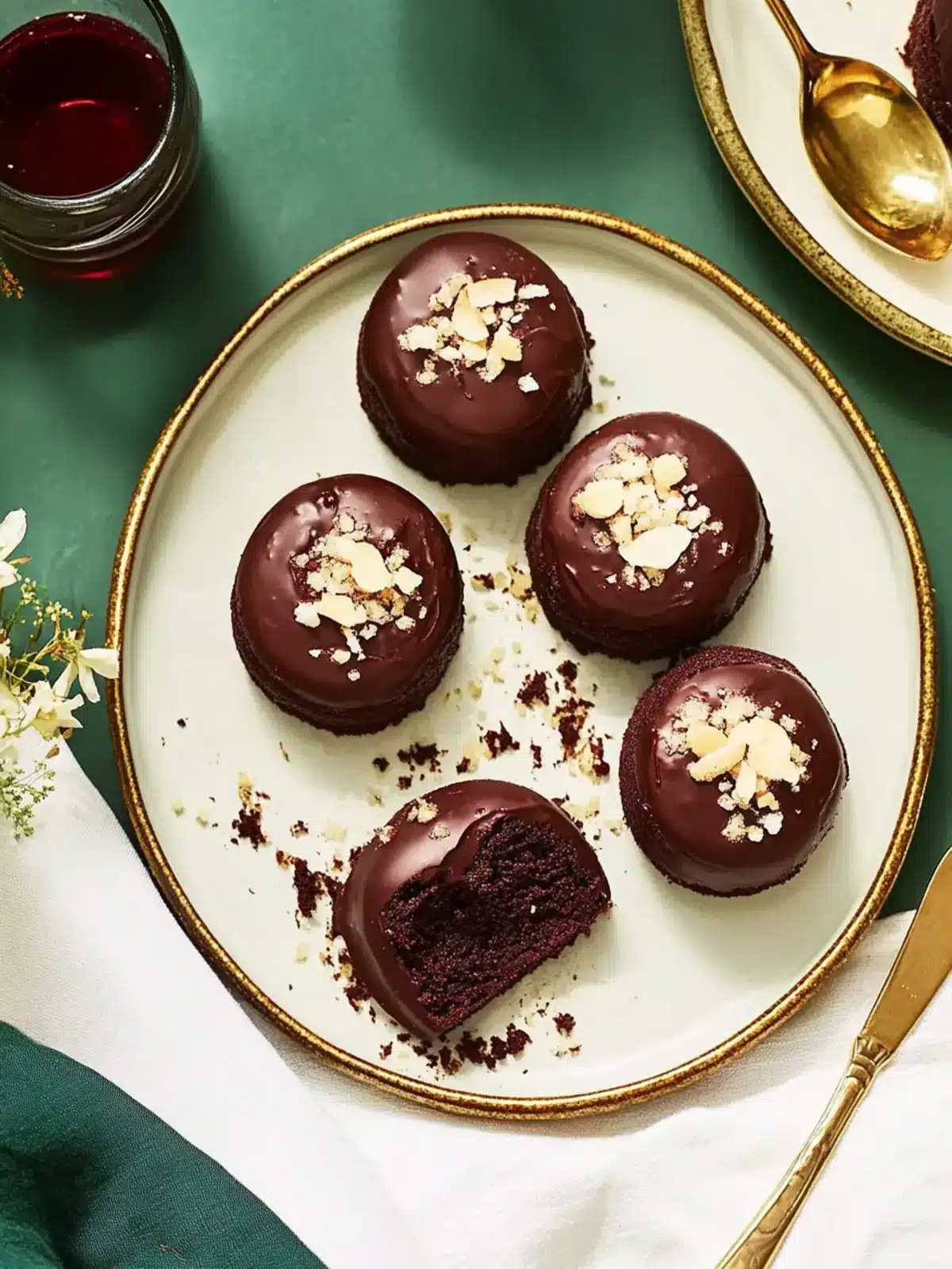 Decadent Baby Bourbon-Chocolate Bombes You Can't Resist 3 Baby Bourbon-Chocolate Bombes