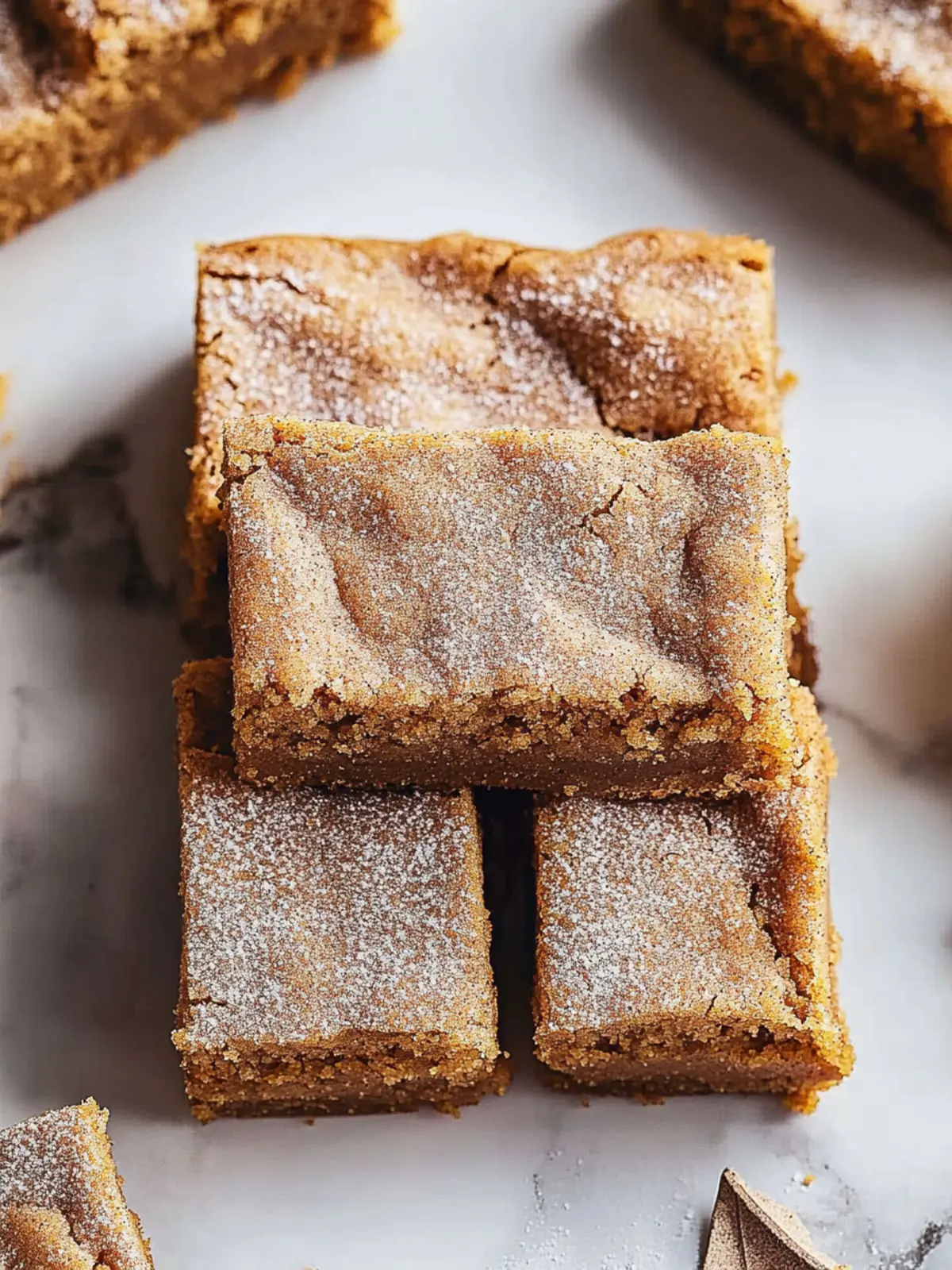 Delicious Pumpkin Snickerdoodle Blondies You ll Crave All Fall 4 Pumpkin Snickerdoodle Blondies