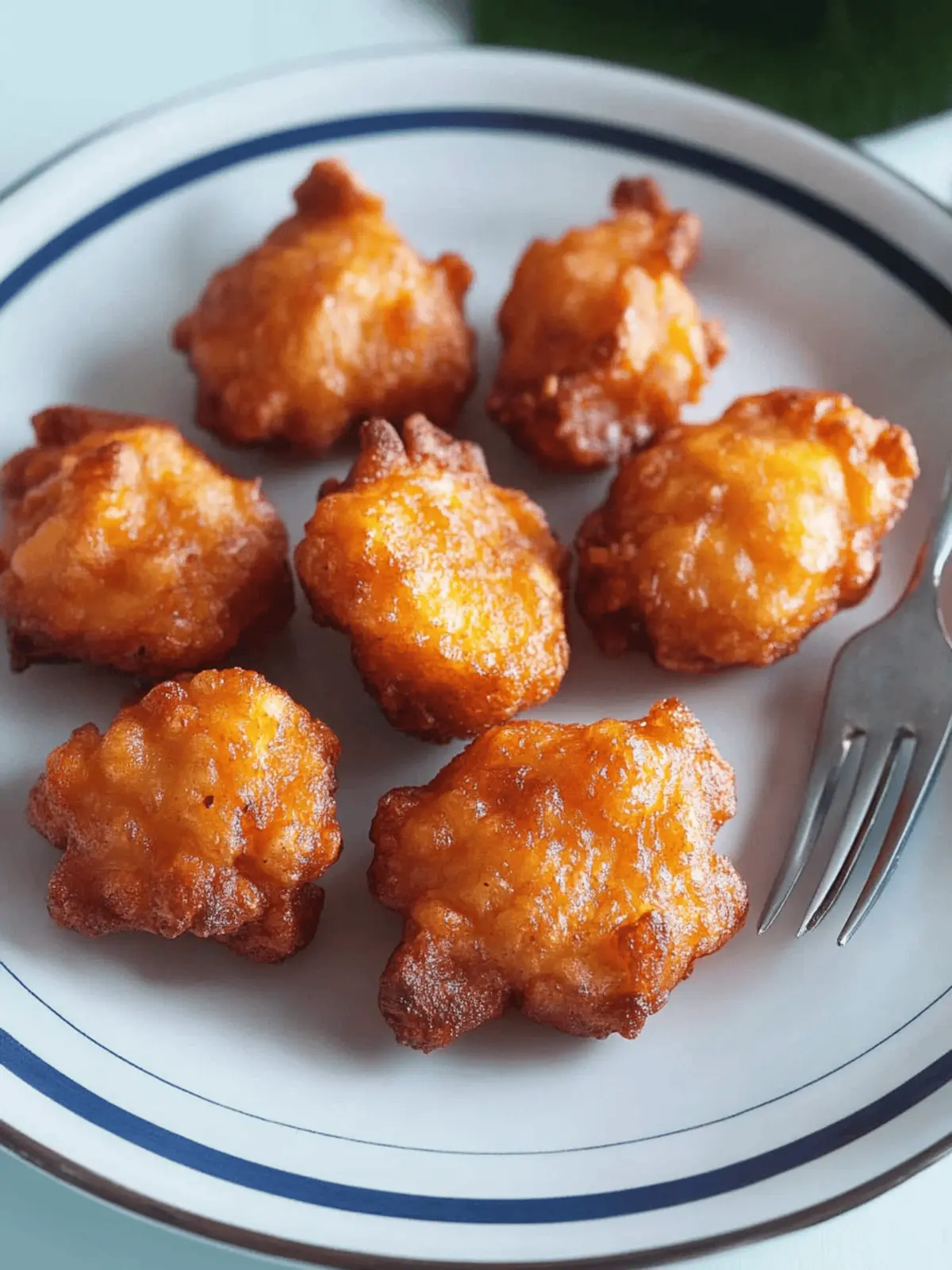 Savor the Taste of Kuih Kodok: Easy Malaysian Banana Fritters 4 Kuih Kodok (Malaysian Mashed Banana Fritters)