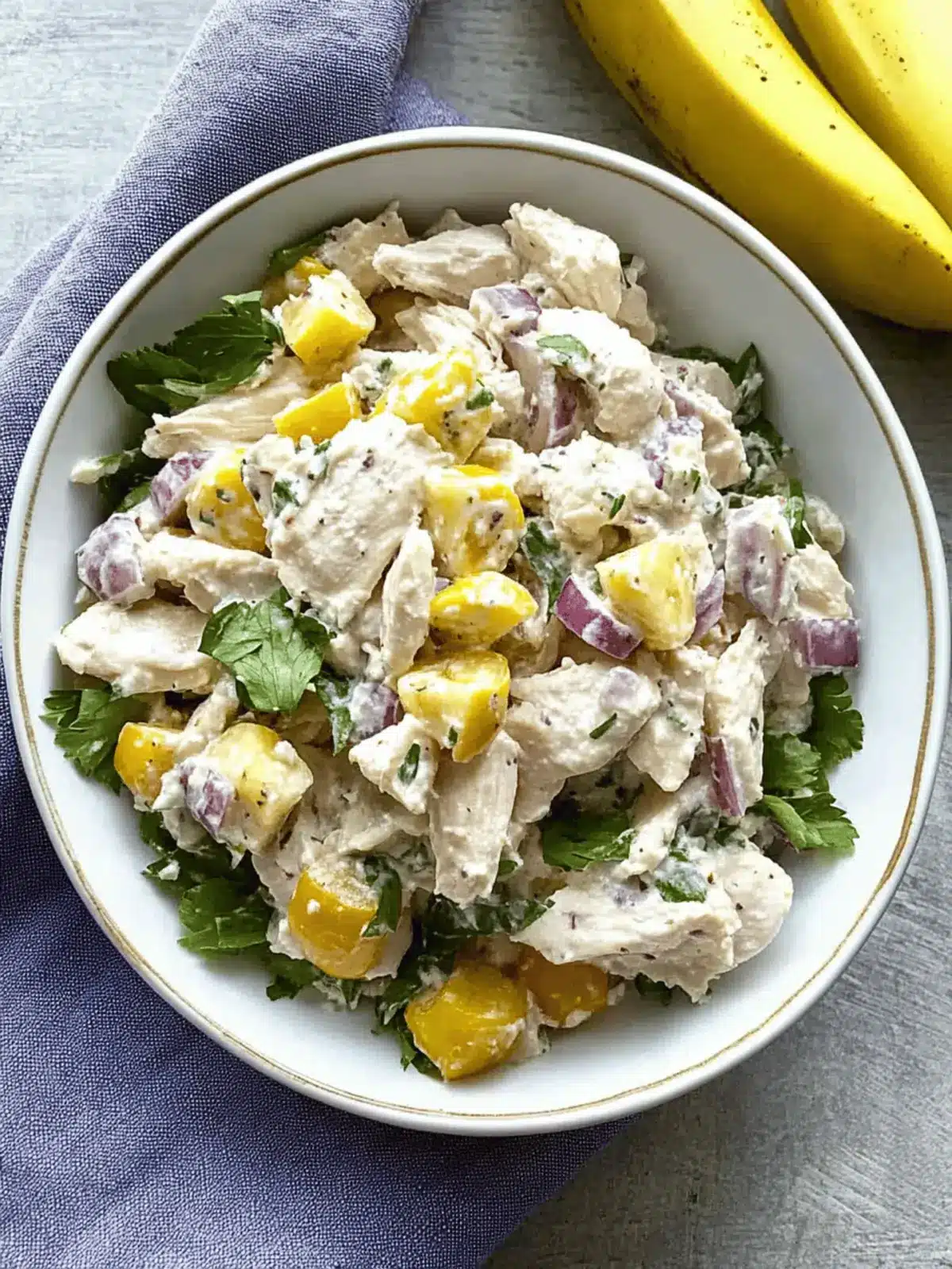 Cottage Cheese Chicken Salad with Banana Peppers Delightfully Easy 2 Cottage Cheese Chicken Salad with Banana Peppers (High Protein, Low Carb)