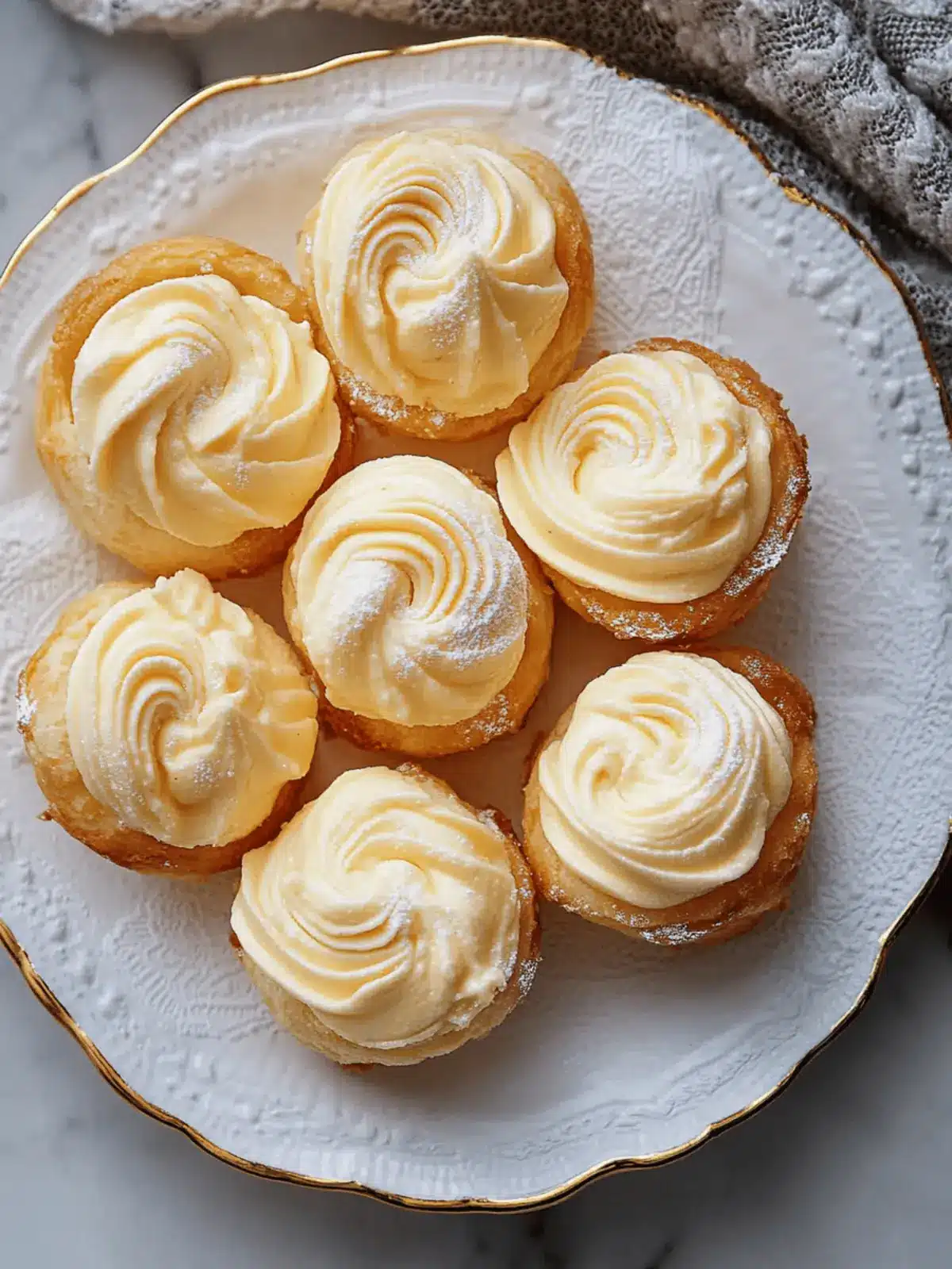 Decadent Eggnog Cream Puffs for a Festive Treat 3 Eggnog Cream Puffs