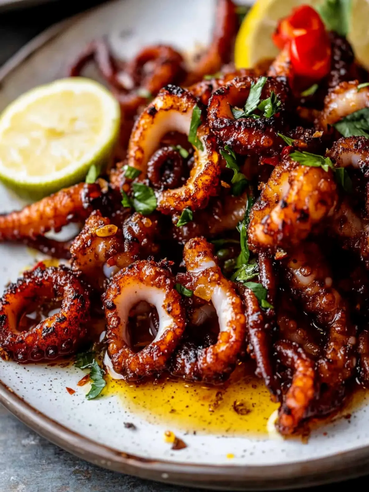 Crispy Marinated Baby Octopus: A Mediterranean Delight 4 Crispy Marinated Baby Octopus
