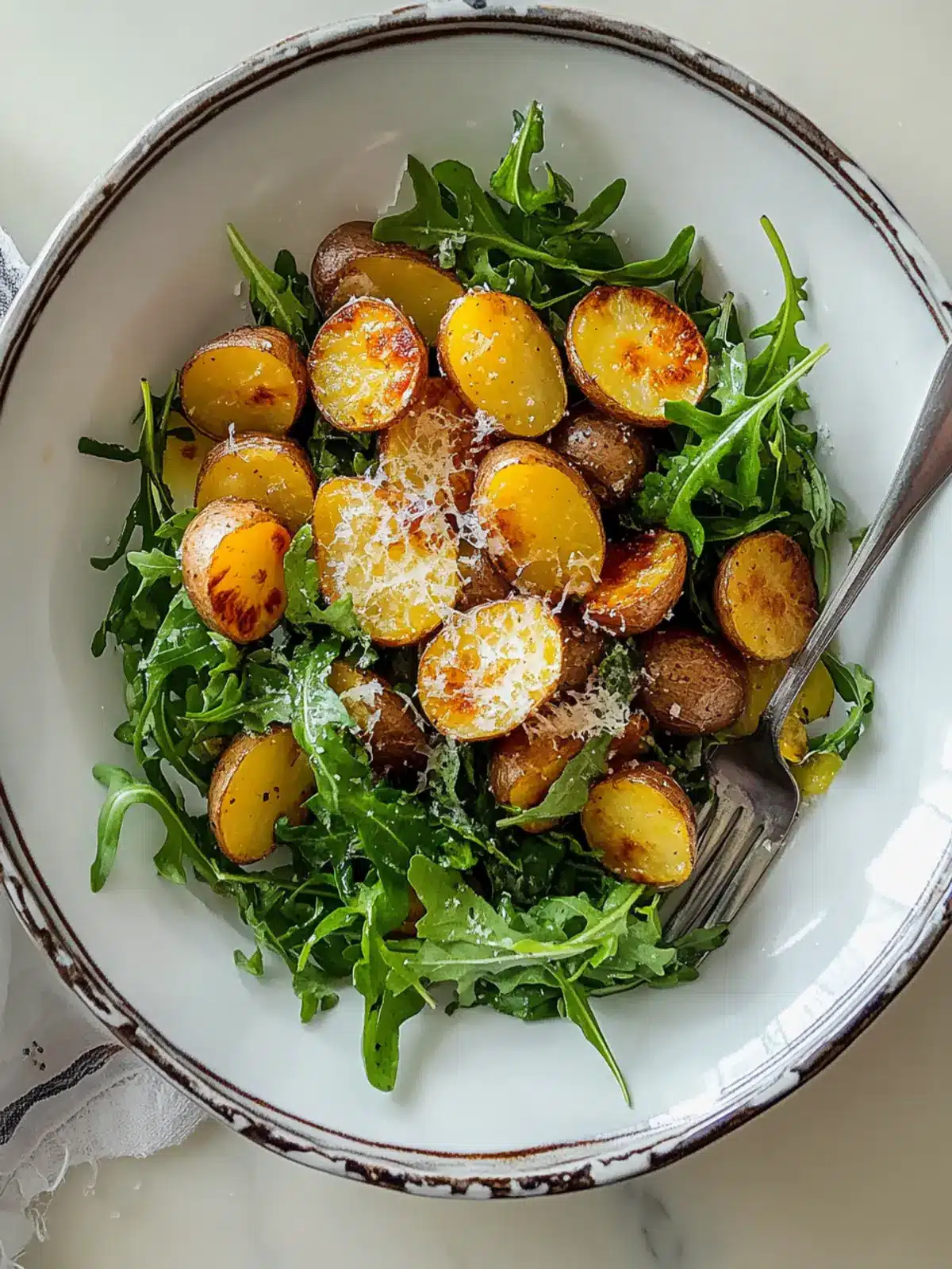 Savor the Flavor of Hot Honey Potatoes and Arugula Delight 4 Hot Honey Potatoes and Arugula