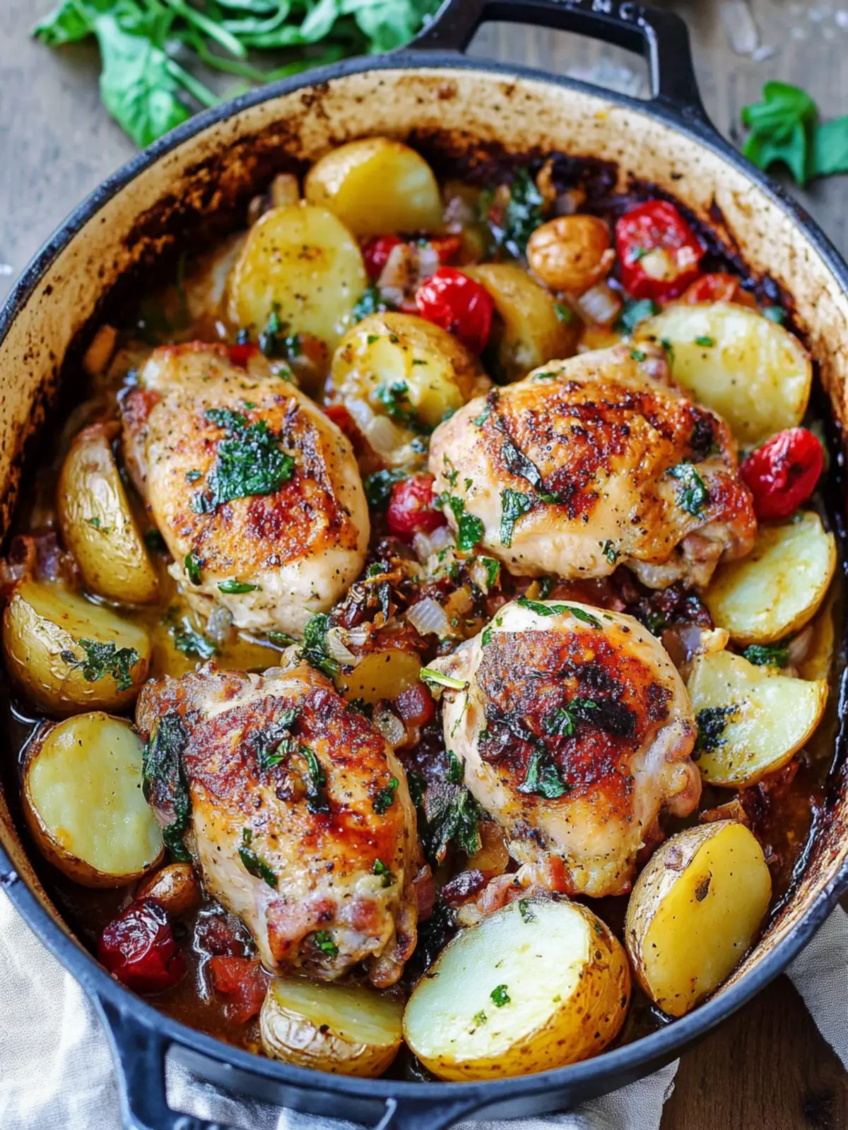 Savory Tuscan Style Chicken and Potatoes for Cozy Nights 2 Tuscan Style Chicken and Potatoes