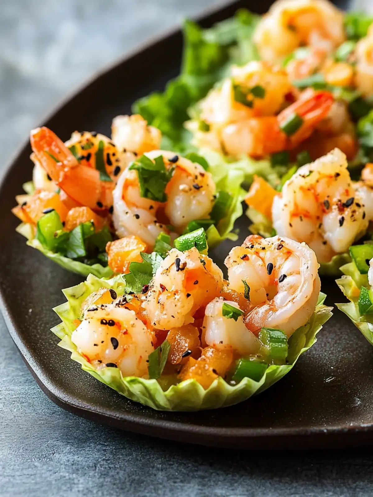 Prawn Cocktail Baby Gem Cups: A Fresh Twist on Flavor 4 Prawn Cocktail Baby Gem Cups