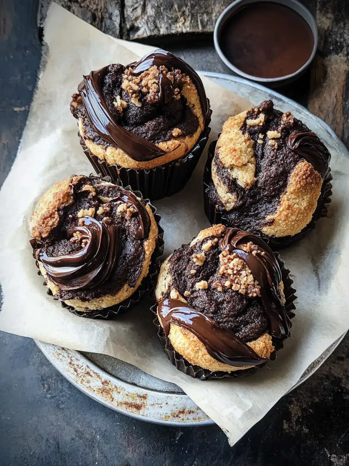Indulge in Chocolate and Espresso Babka Muffins Bliss 2 Chocolate and Espresso Babka Muffins