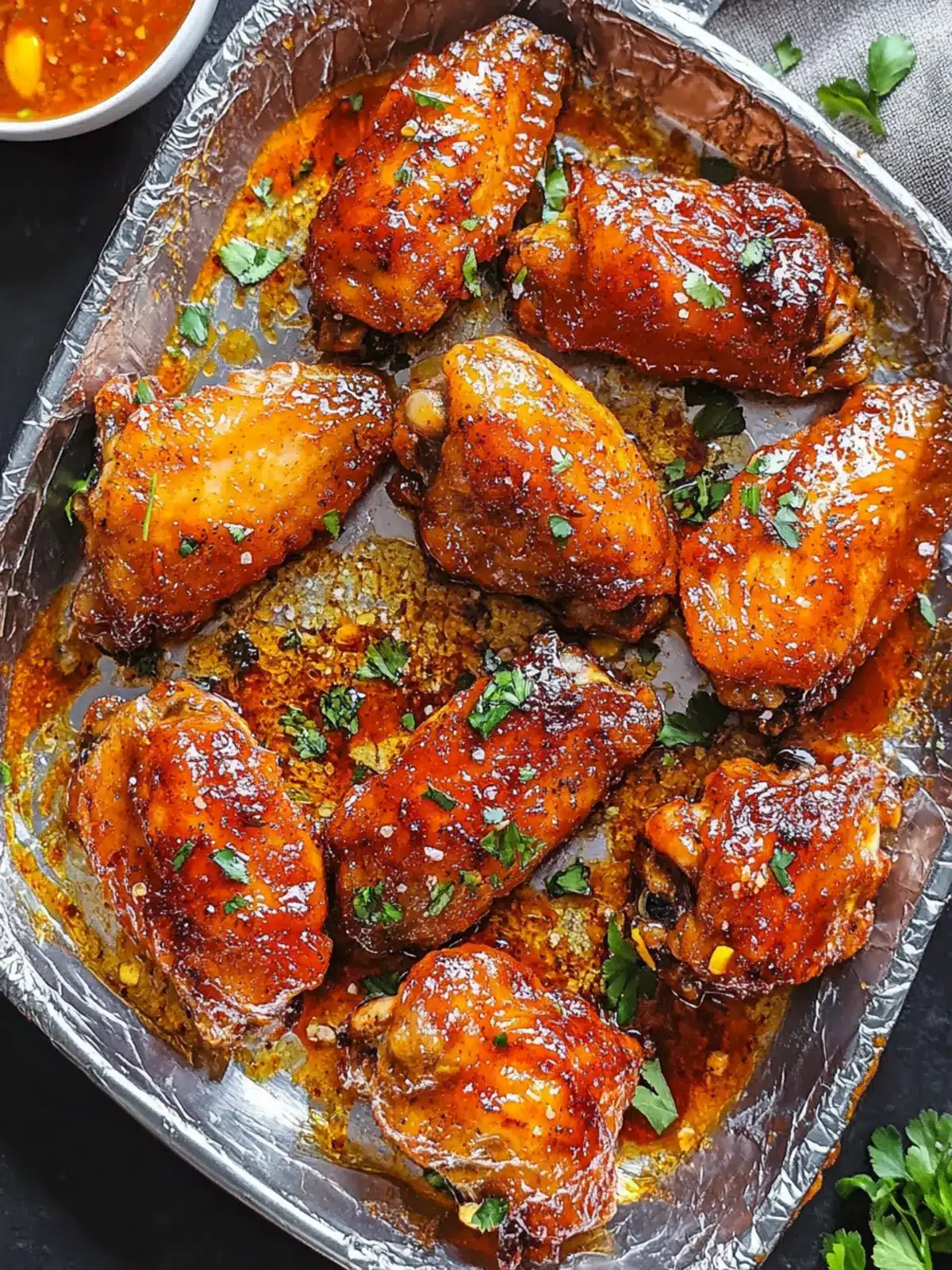 Sweet Chili Wings: Irresistibly Crispy and Flavor-Packed! 3 Sweet Chili Wings