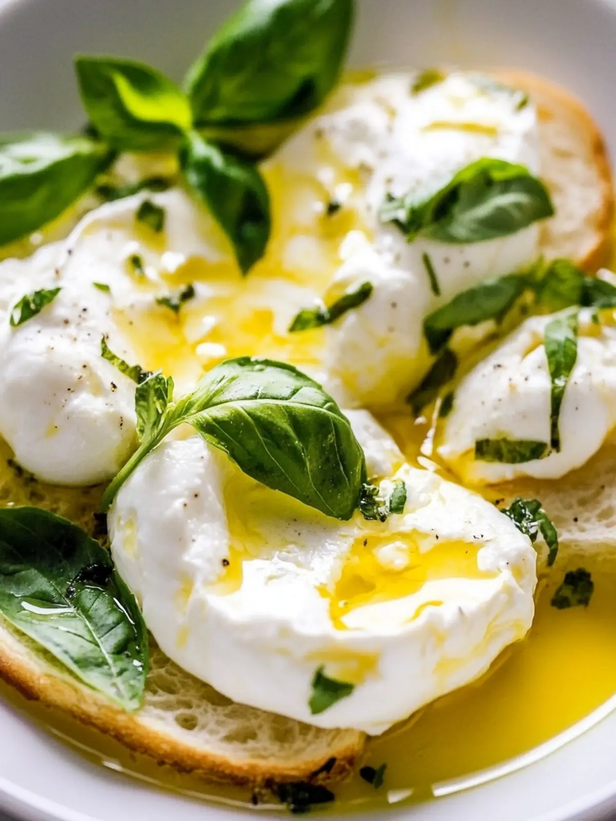 Lemon Basil Burrata with Garlic Toasts: A Dreamy Delight 4 Lemon Basil Burrata With Garlic Toasts