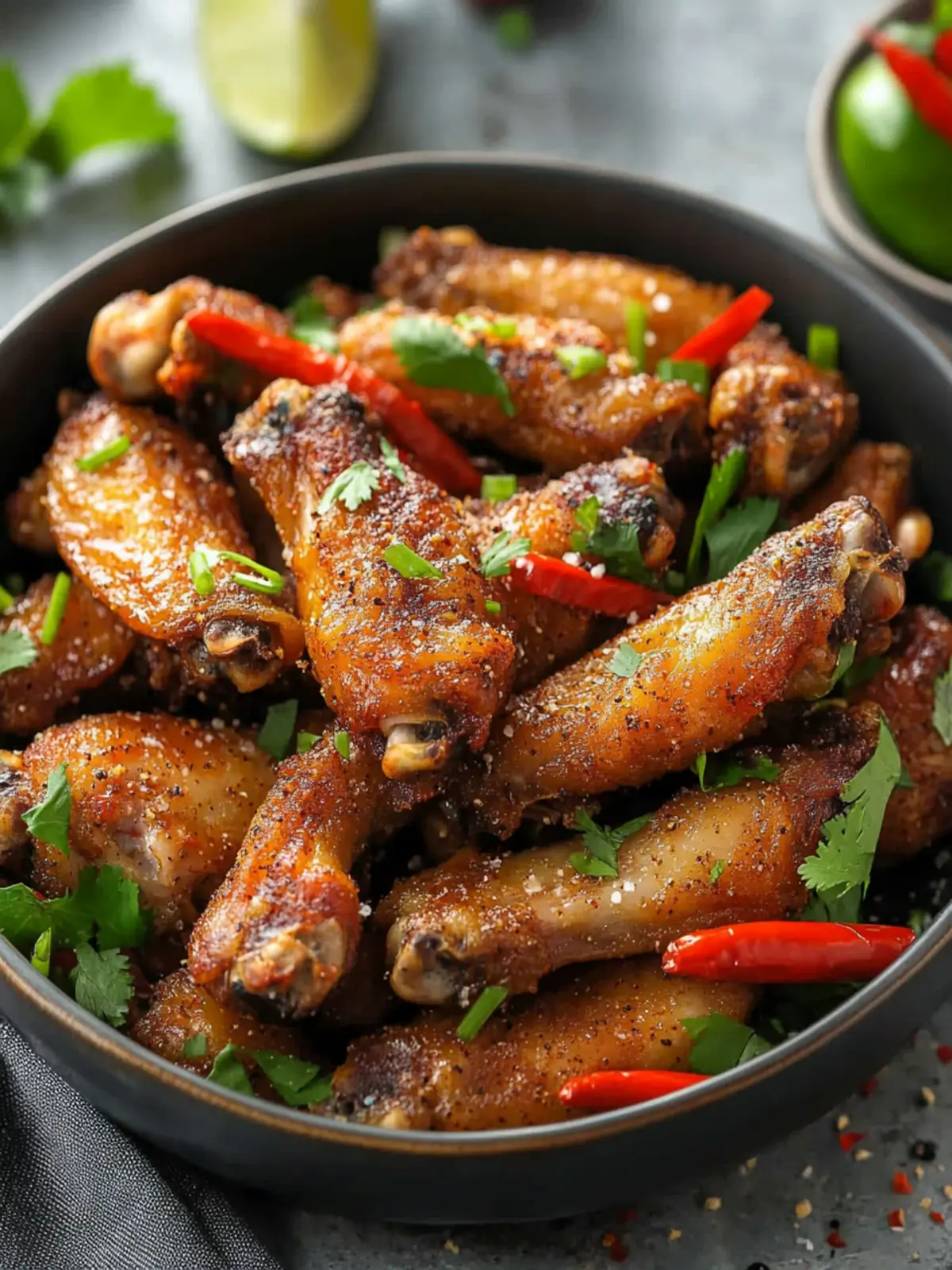 Crispy Chinese Salt and Pepper Chicken Wings Made Easy 2 Chinese Salt and Pepper Chicken Wings