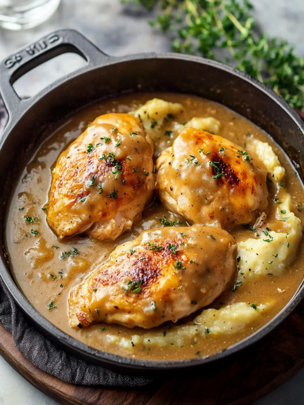 Savory Easy Chicken and Gravy for Busy Weeknight Dinners 2 Easy Chicken and Gravy