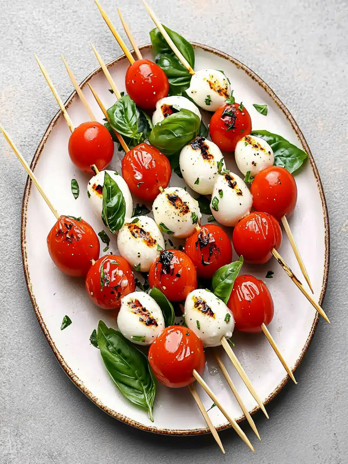 Savory Caprese Skewers: Your New Favorite Fresh Appetizer 2 Caprese Skewers