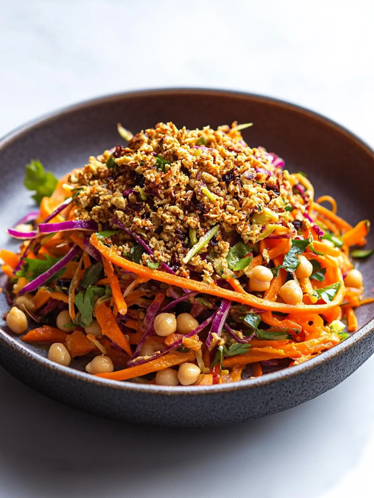 Carrot Salad with Aleppo Chickpeas & Sweet Date Vinaigrette 4 Carrot Salad with Aleppo Chickpeas & Date Vinaigrette