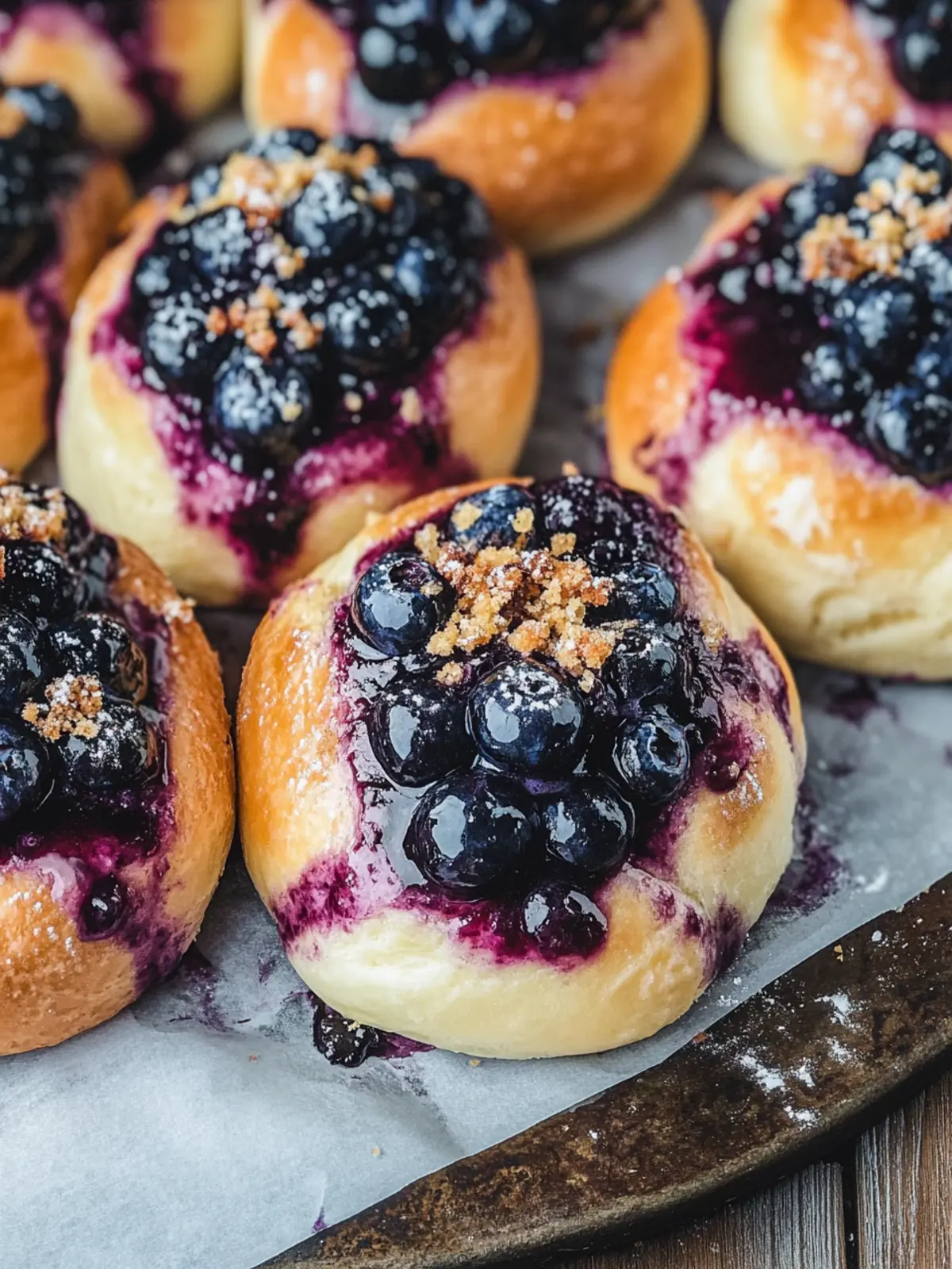 Blueberry Cheesecake Brioche Buns That Will Wow Your Breakfast 4 Blueberry Cheesecake Brioche Buns