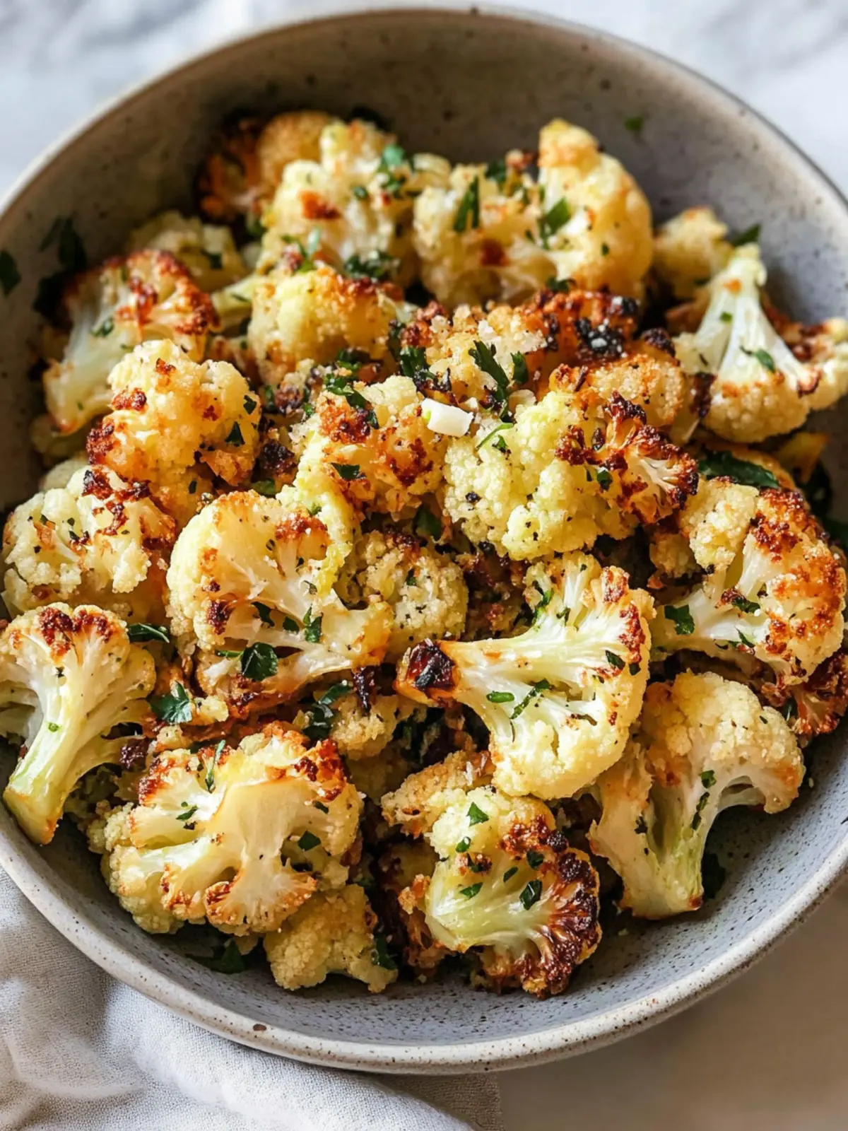 Garlic-Parmesan Roasted Cauliflower: Your New Favorite Side Dish 3 Garlic-Parmesan Roasted Cauliflower