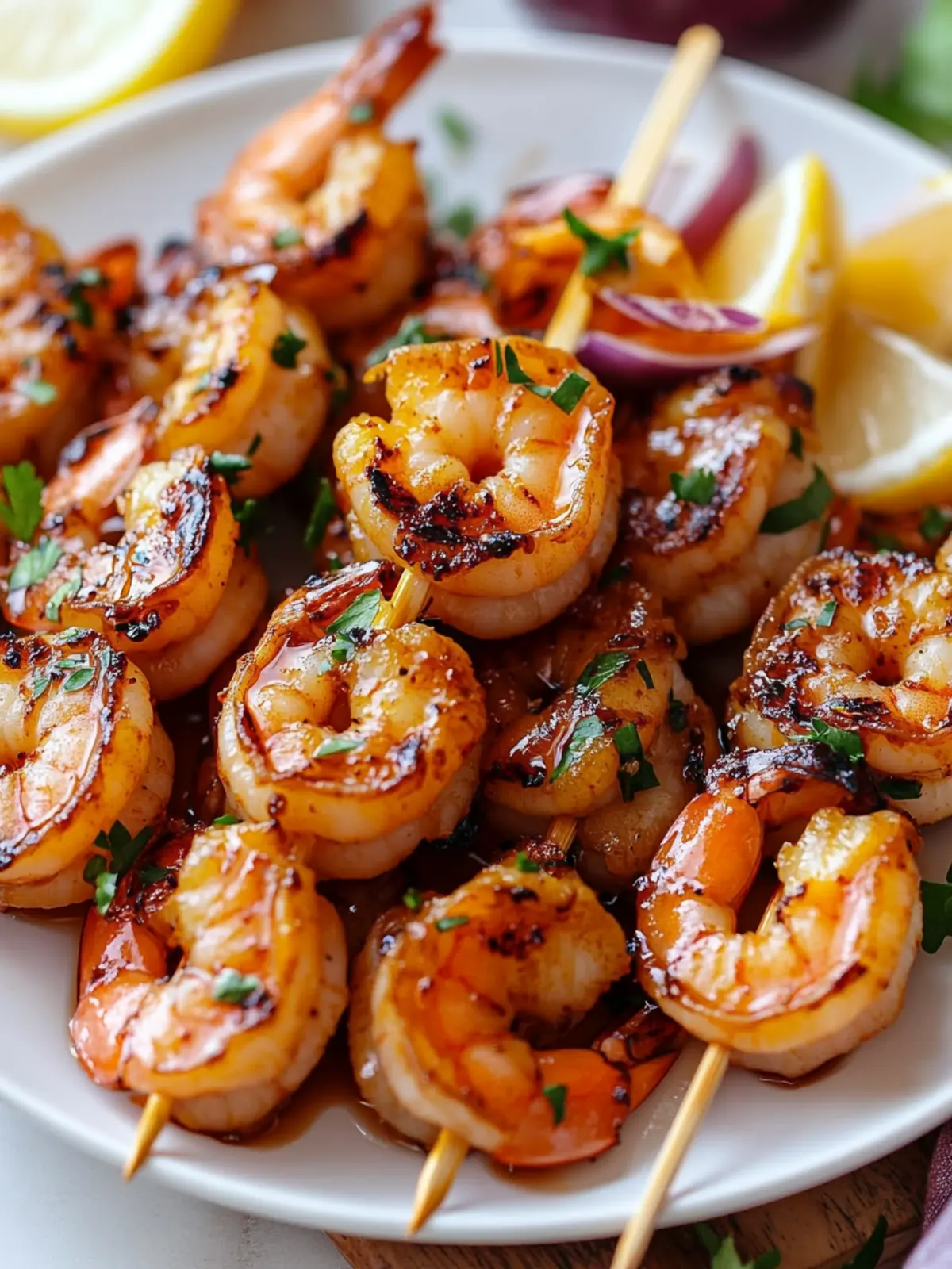 Savor Summer with Hawaiian Honey Shrimp Skewers Delight 3 Hawaiian Honey Shrimp Skewers