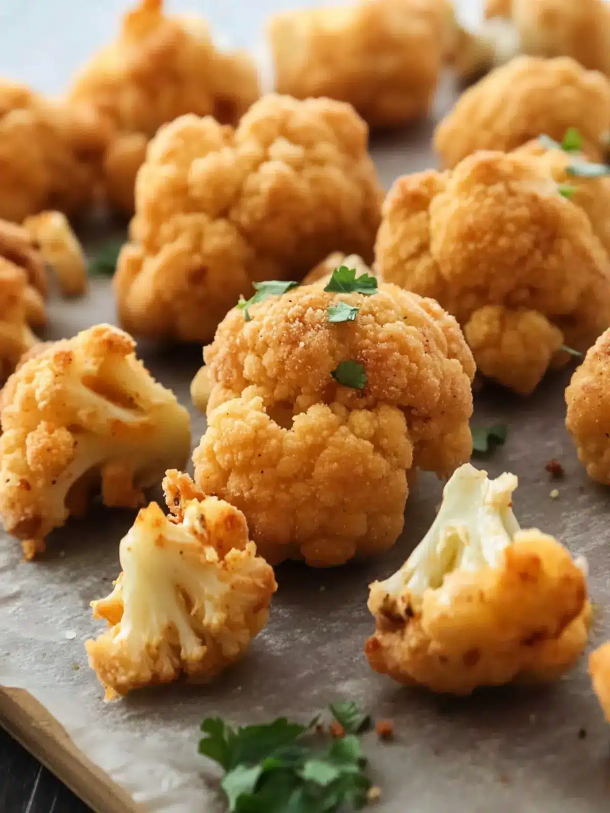 Irresistibly Spicy Cauliflower Fritters You ll Love 3 Spicy Cauliflower