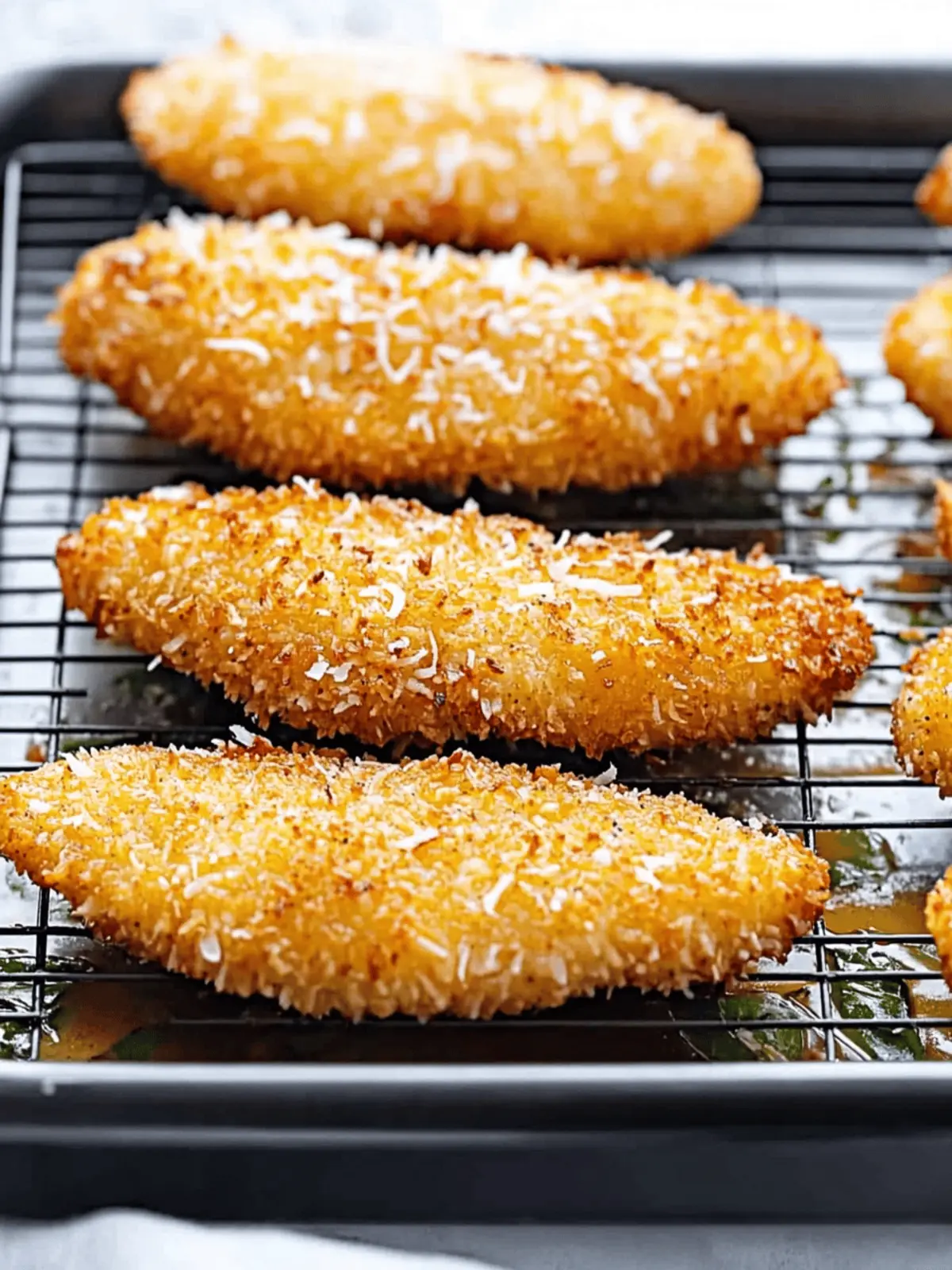 Crispy Coconut Chicken Tenders That Everyone Will Love 4 Coconut Chicken