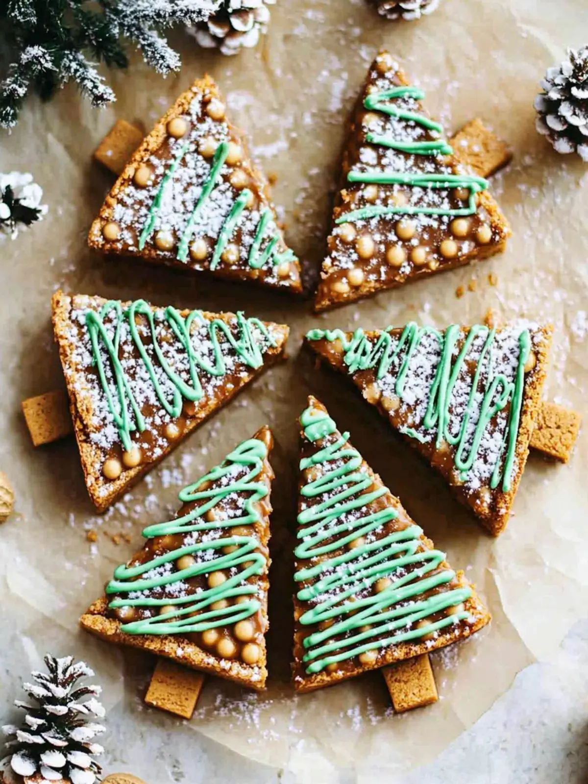 Salted Peanut Butter Christmas Trees Easy Holiday Treats 4 Salted Peanut Butter Christmas Trees