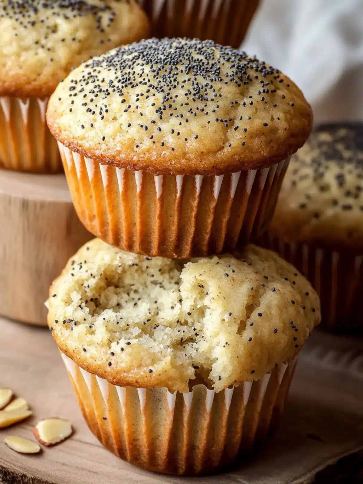 Copycat Costco Almond Poppyseed Muffins That Wow Every Time 4 Copycat Costco Almond Poppyseed Muffins