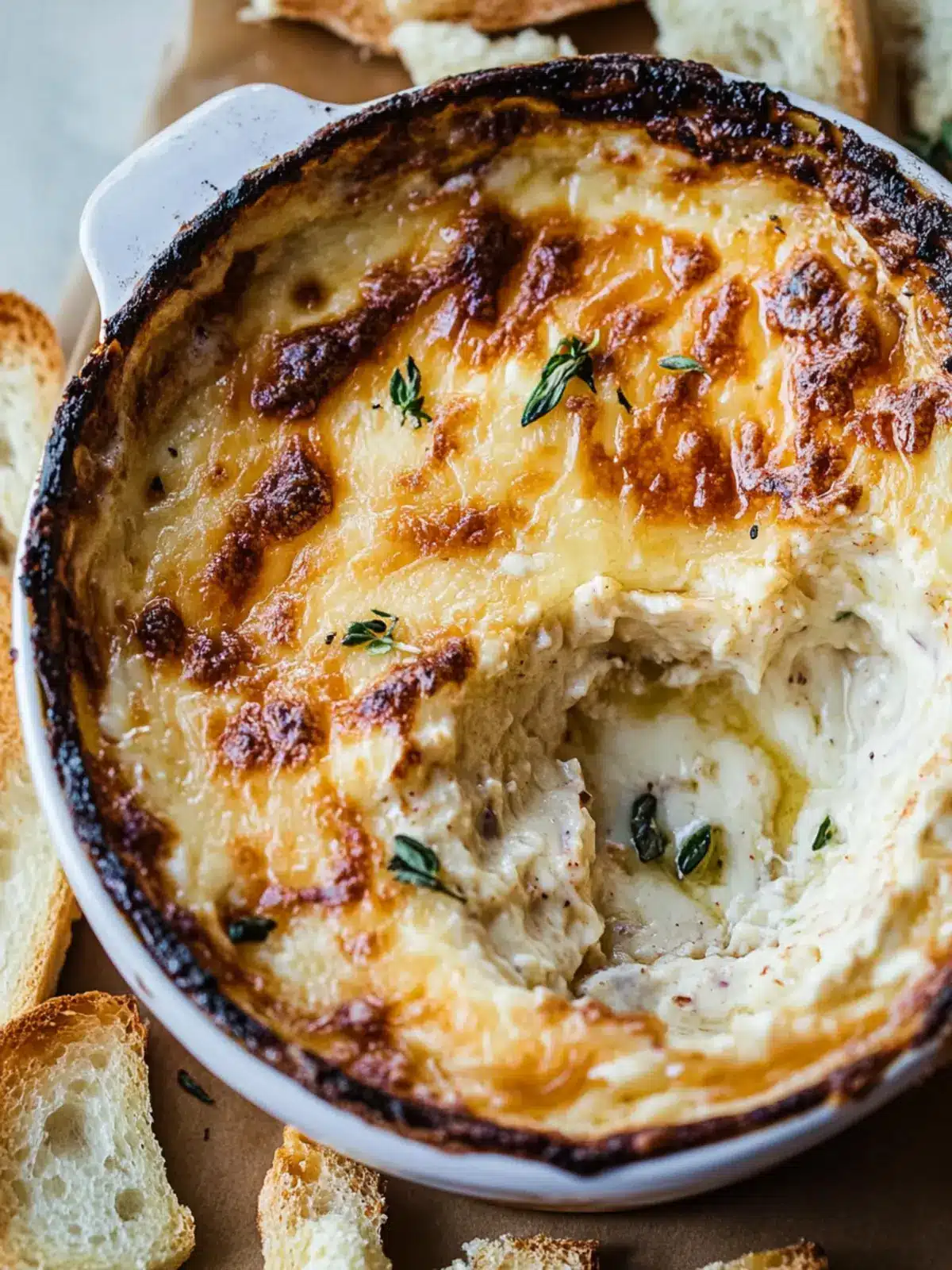 Jammy Hot Caramelized Onion Dip with Gruyere Bliss 2 Jammy Hot Caramelized Onion Dip with Gruyere