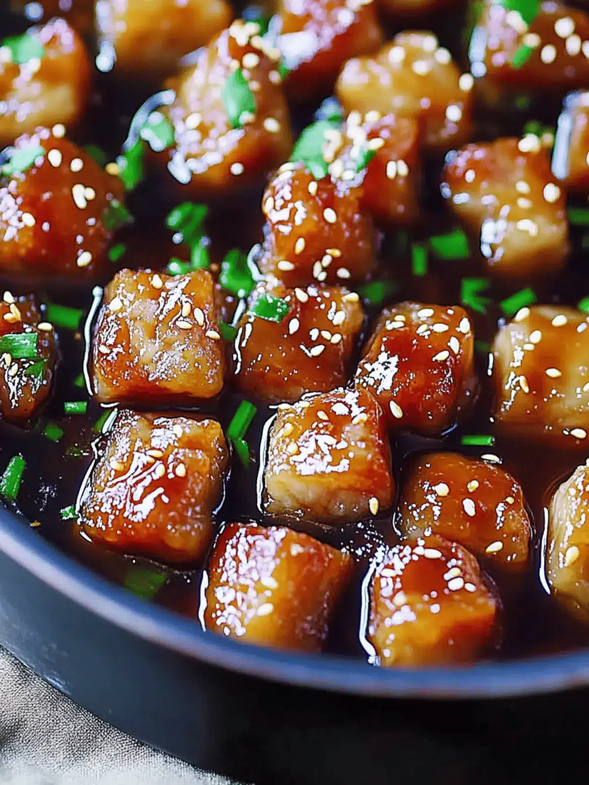 Pork Belly with Honey Garlic Sauce That Melts in Your Mouth 4 Pork Belly with Honey Garlic Sauce