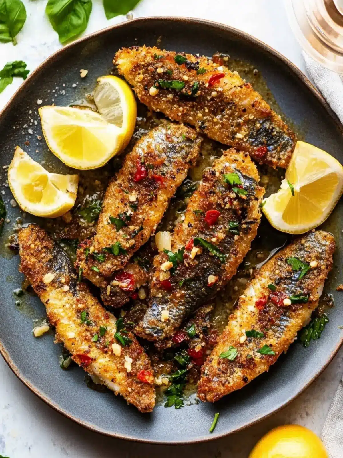 Italian Crusted Sardines: Quick, Crispy Bliss at Home 2 Italian Crusted Sardines